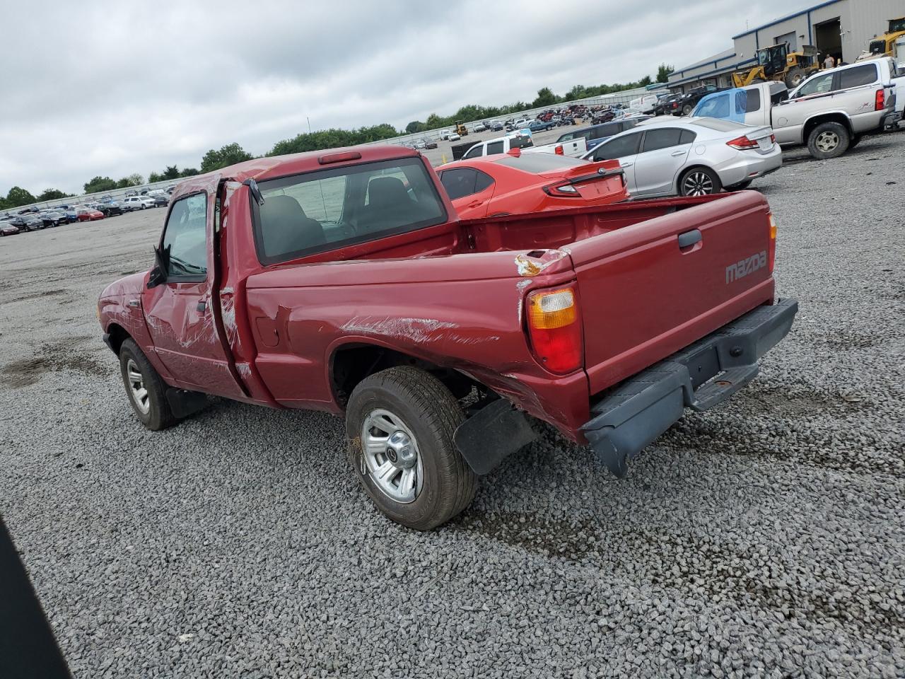 2008 Mazda B2300 Maroon vin: 4F4YR12D78PM01554