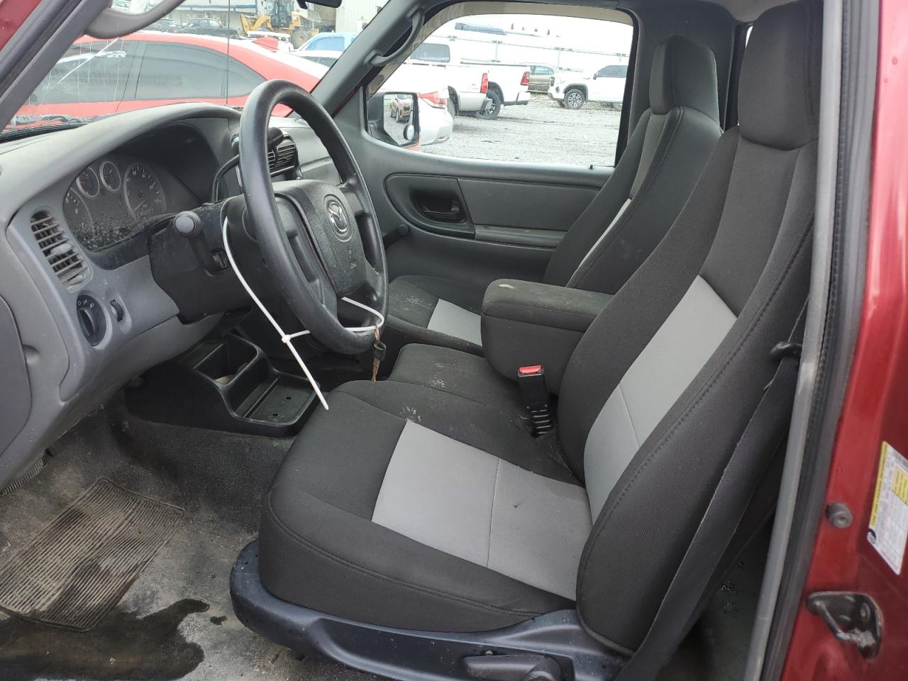 2008 Mazda B2300 Maroon vin: 4F4YR12D78PM01554