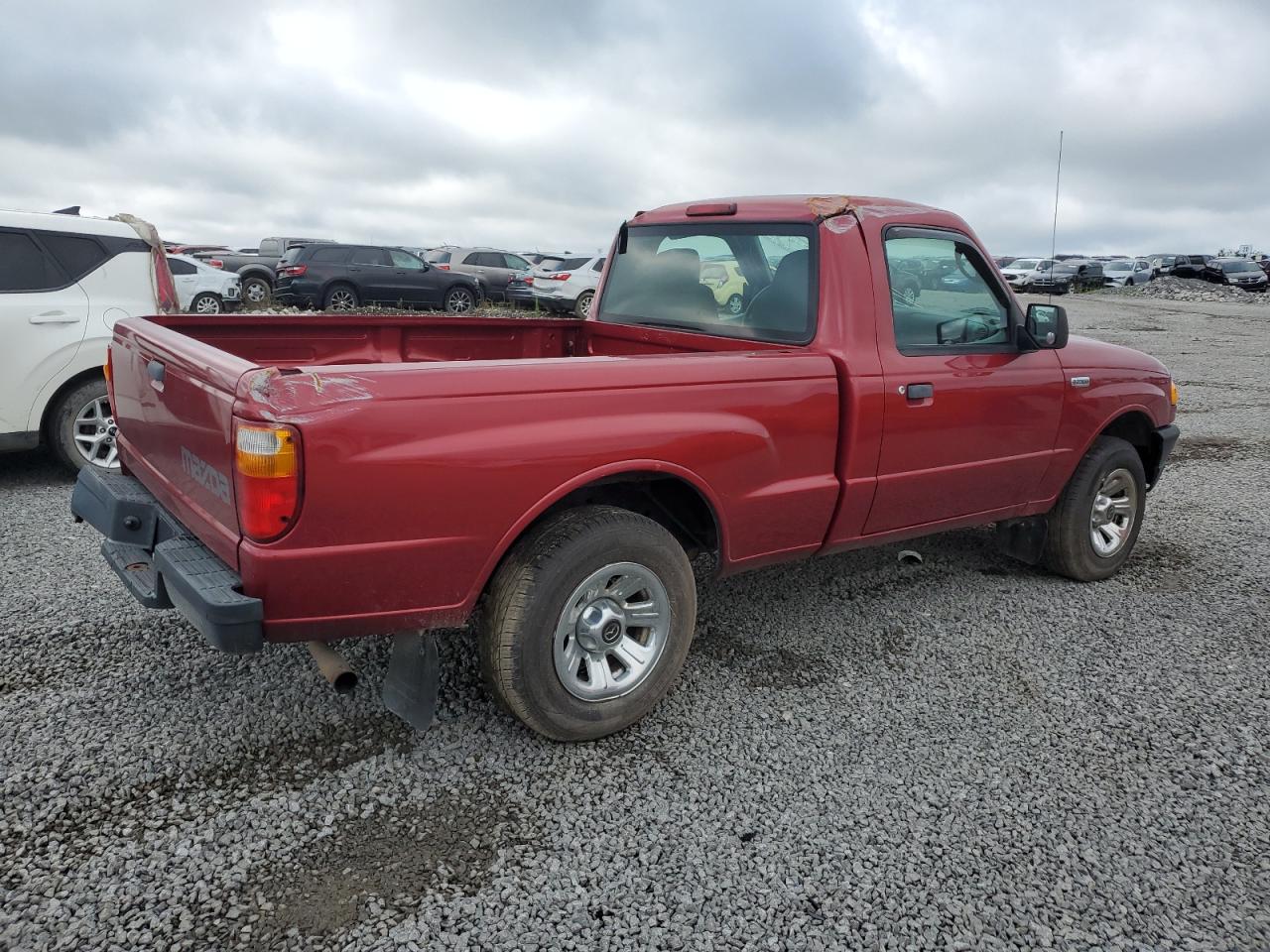 2008 Mazda B2300 Maroon vin: 4F4YR12D78PM01554