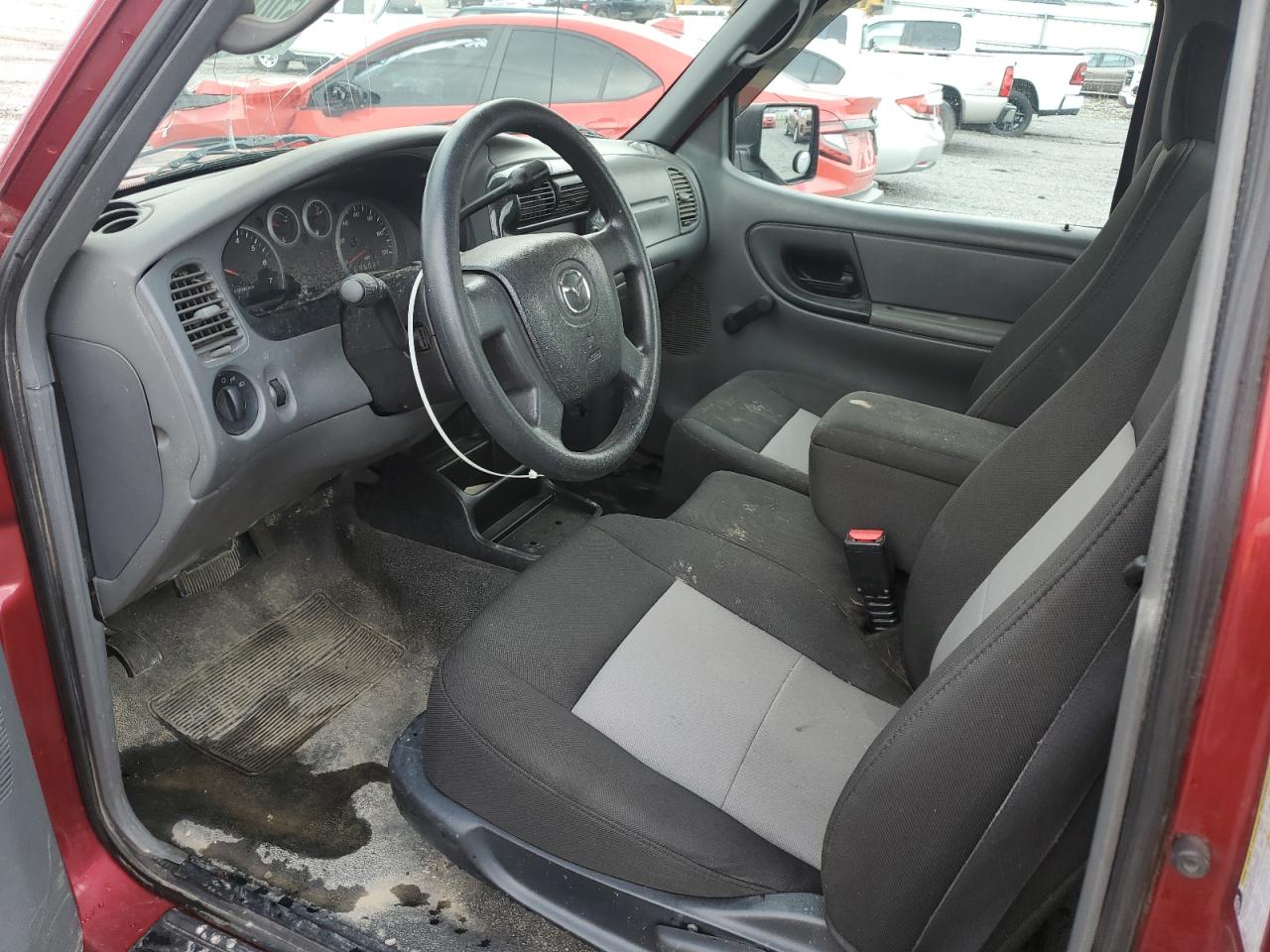 2008 Mazda B2300 Maroon vin: 4F4YR12D78PM01554