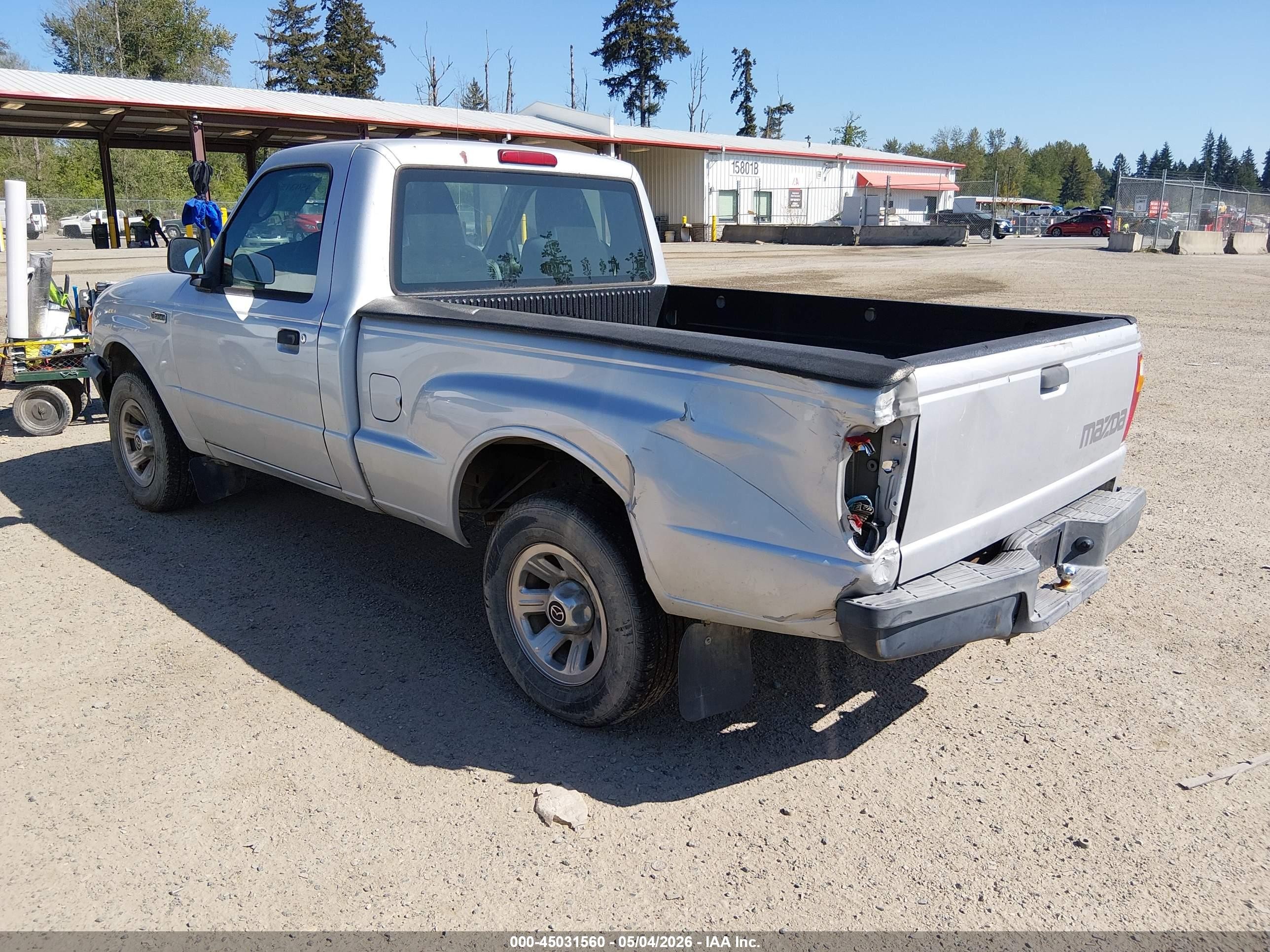 2004 Mazda B2300   Silver vin: 4F4YR12D84TM09874