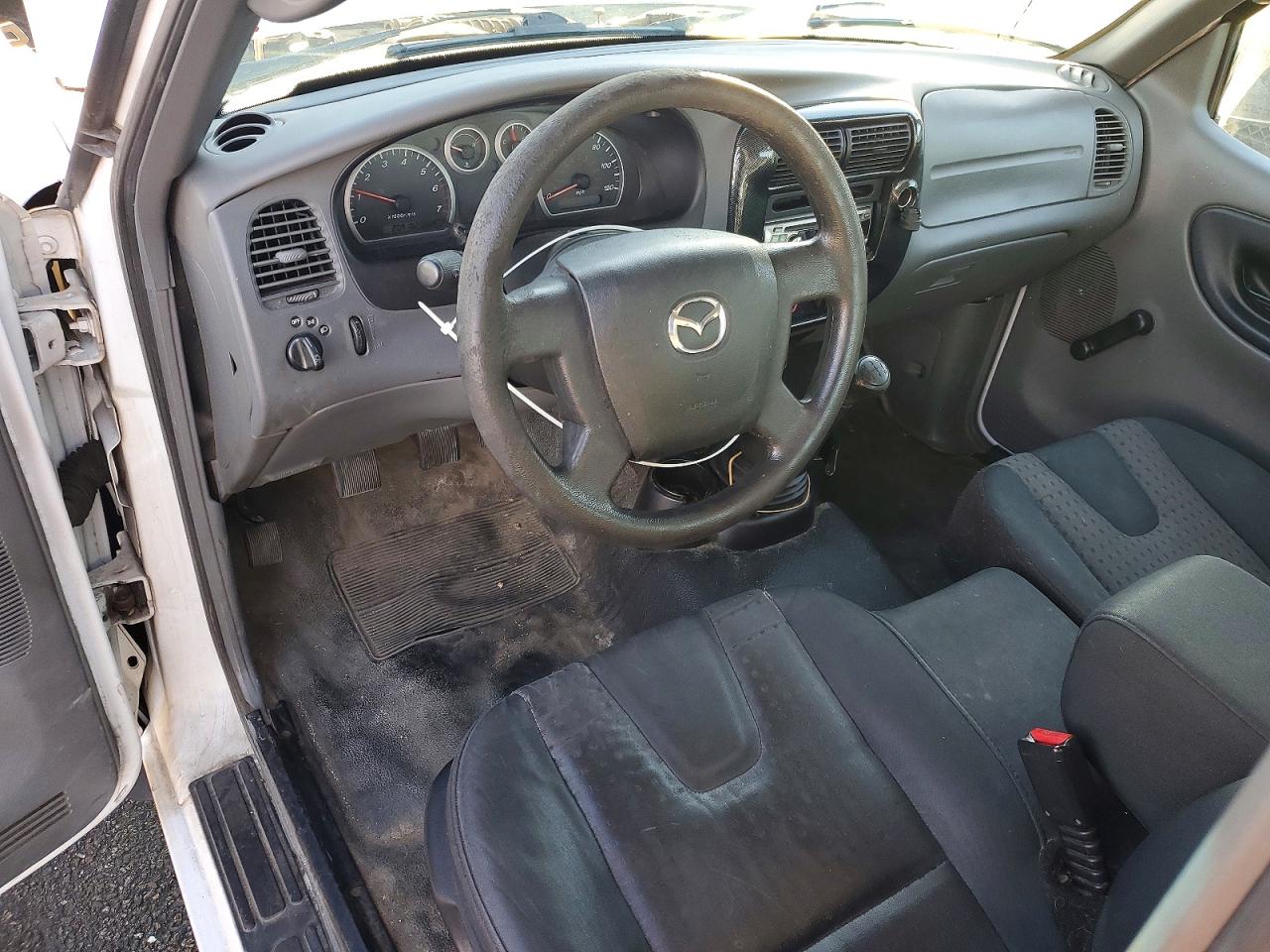 2004 Mazda B2300 White vin: 4F4YR12D94TM07521