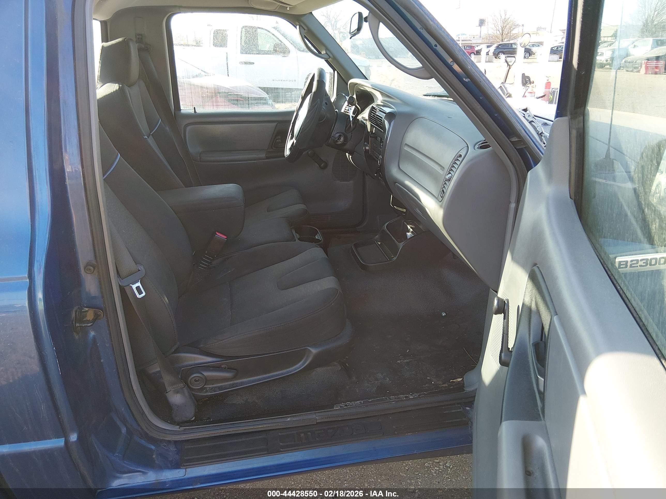 2008 Mazda B2300   Blue vin: 4F4YR12D98PM04200