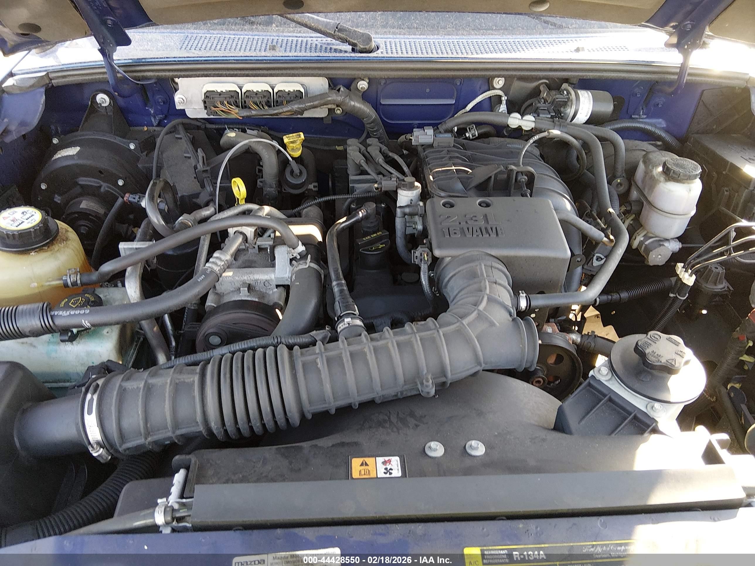 2008 Mazda B2300   Blue vin: 4F4YR12D98PM04200