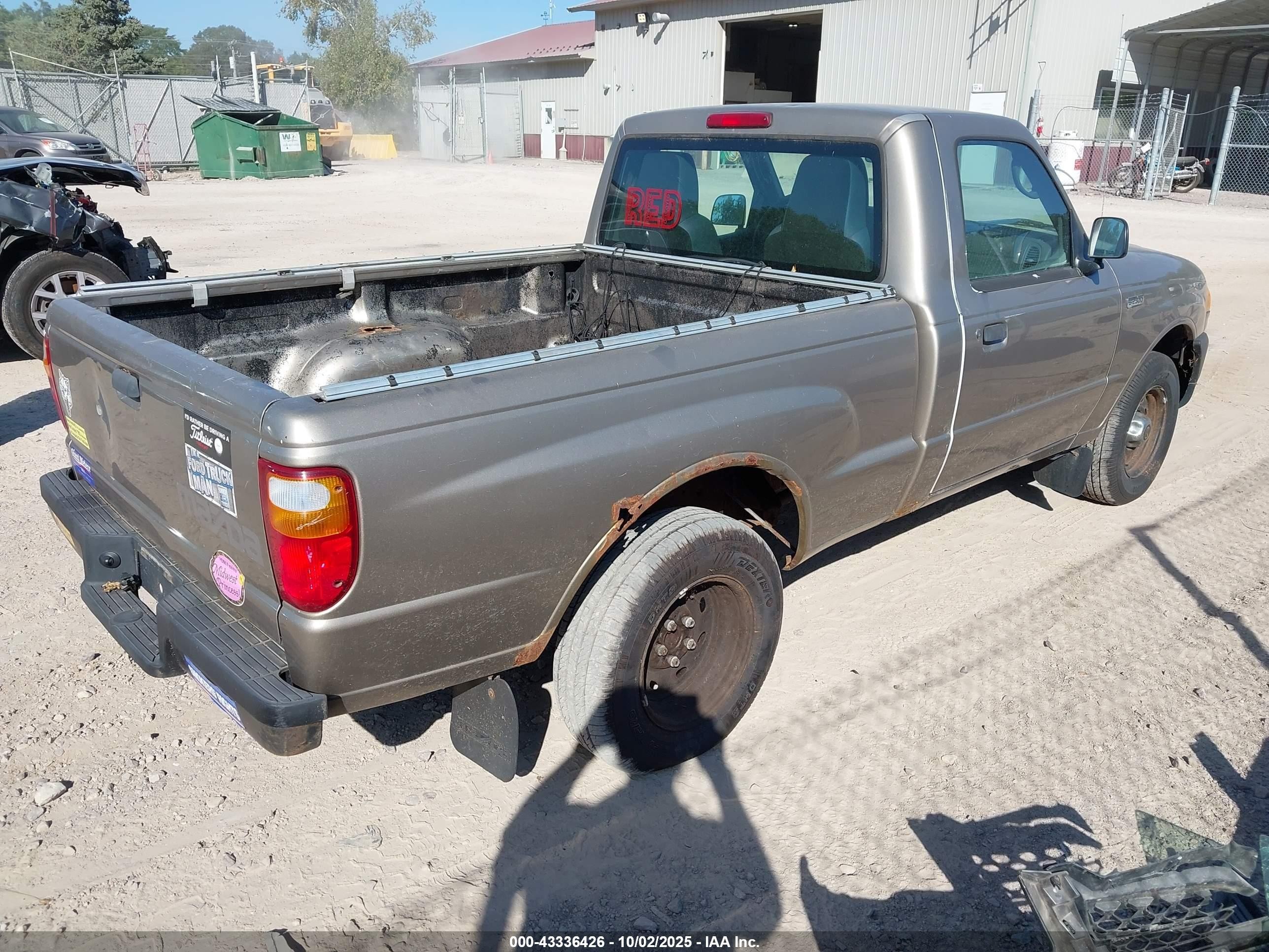 2004 Mazda B2300   Beige vin: 4F4YR12DX4TM00125