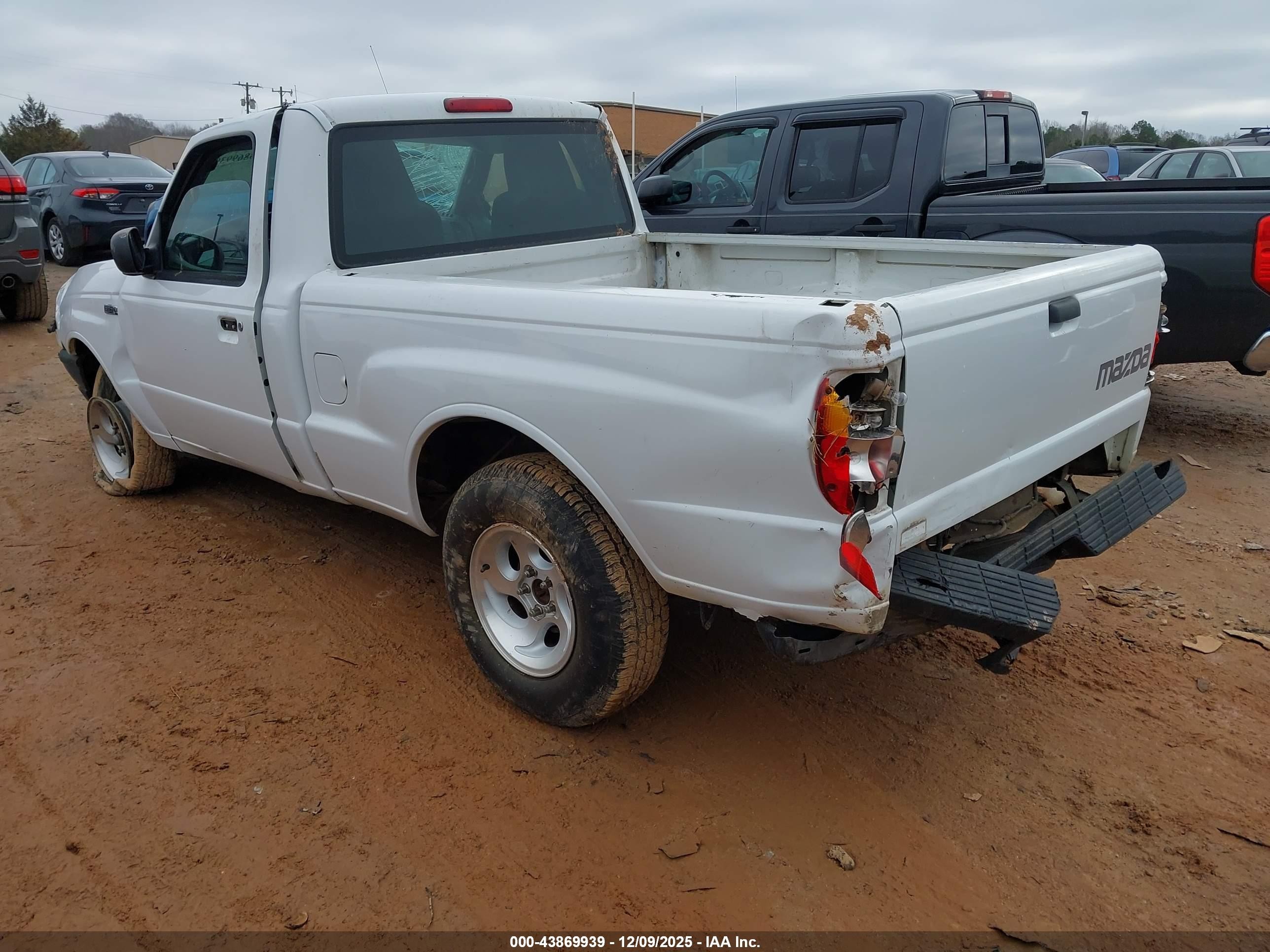 2004 Mazda B2300   White vin: 4F4YR12DX4TM04384