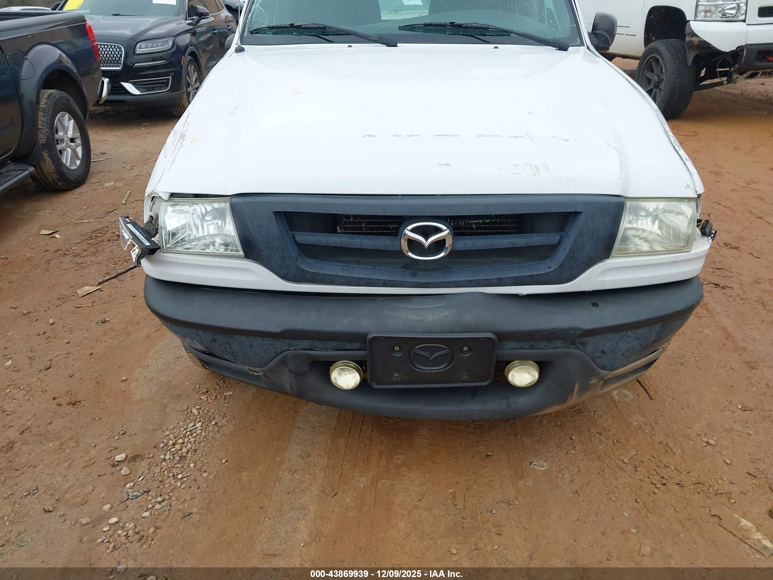 2004 Mazda B2300   White vin: 4F4YR12DX4TM04384
