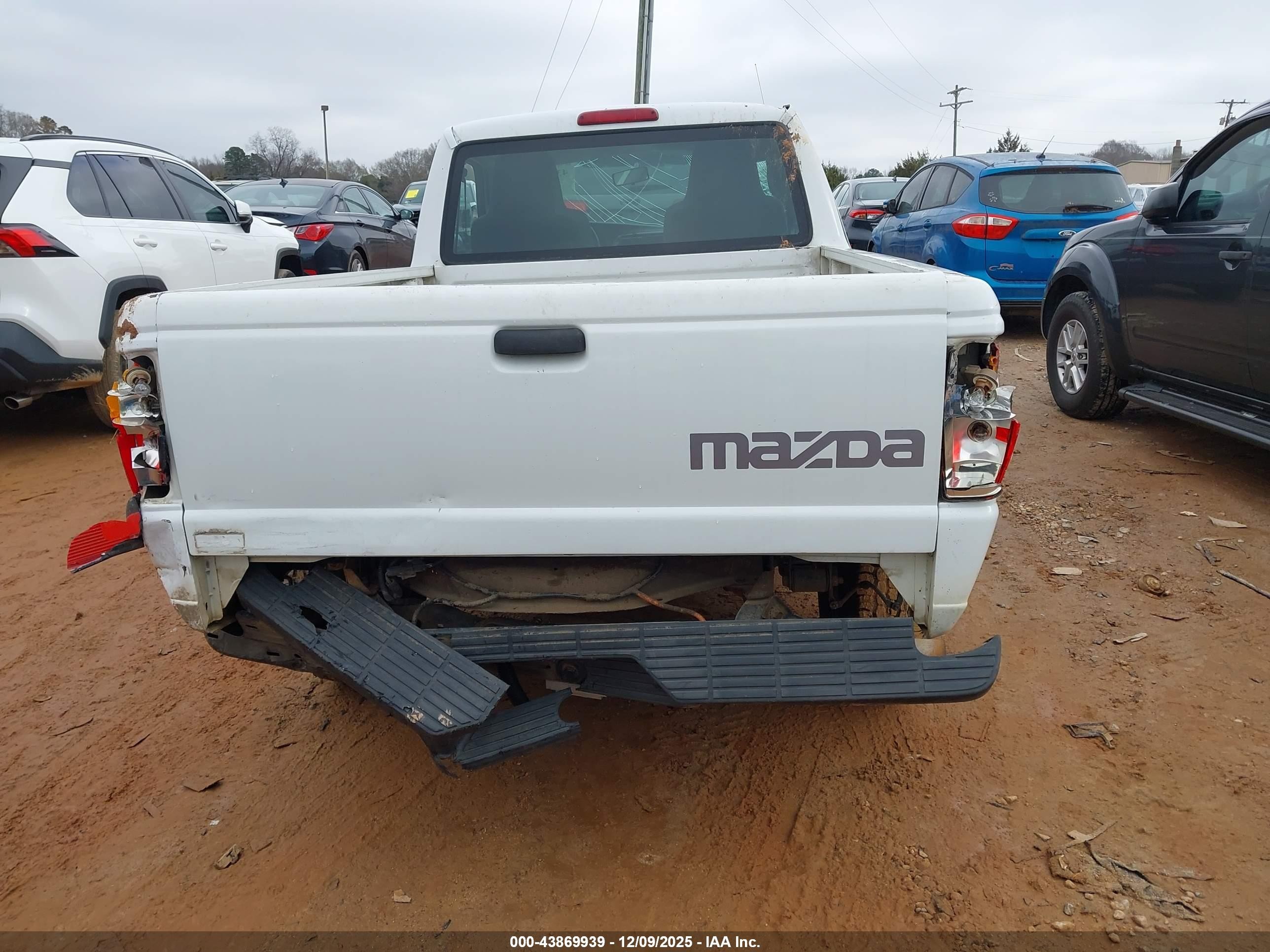 2004 Mazda B2300   White vin: 4F4YR12DX4TM04384