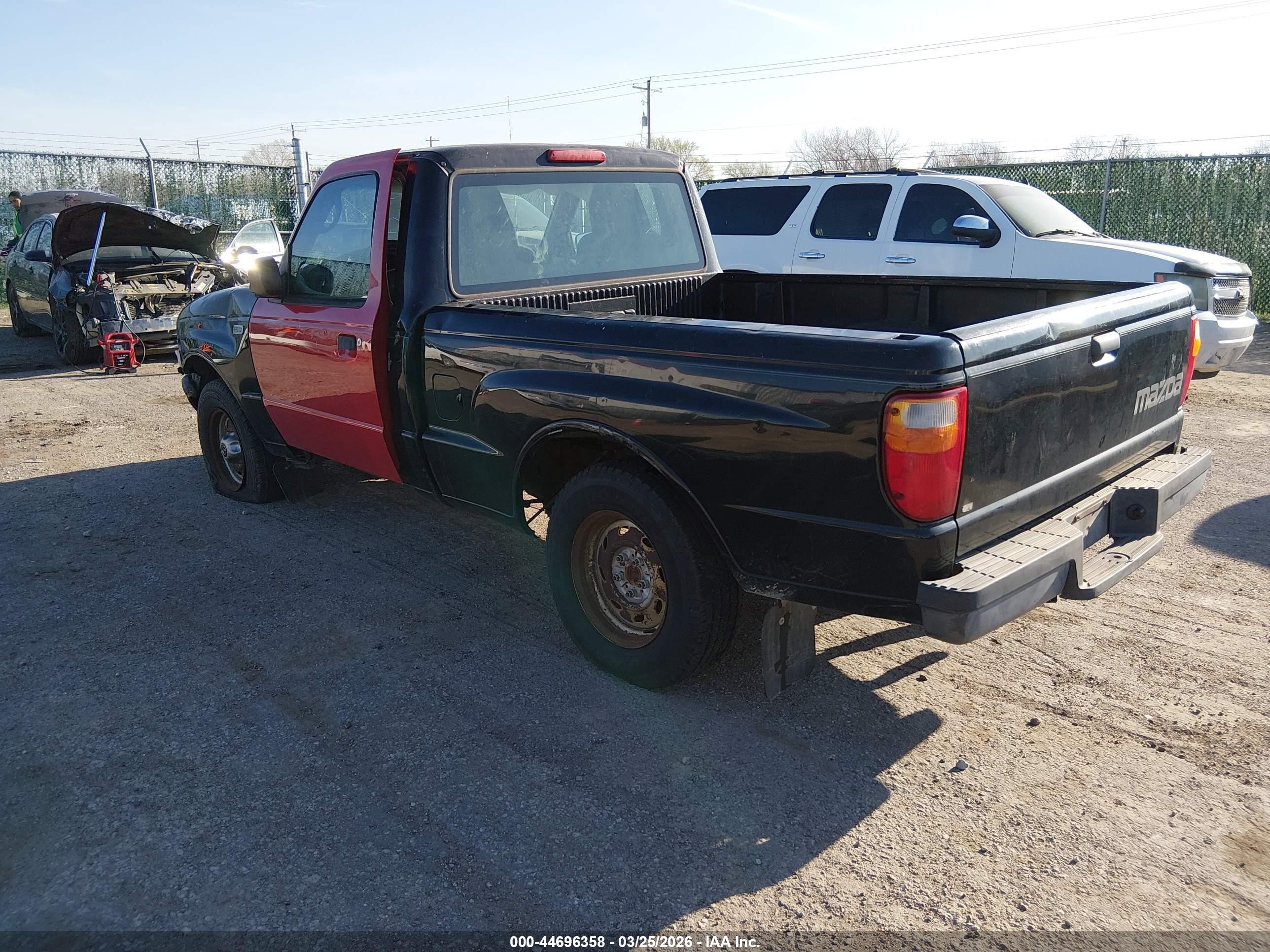 2004 Mazda B2300   Black vin: 4F4YR12DX4TM09746