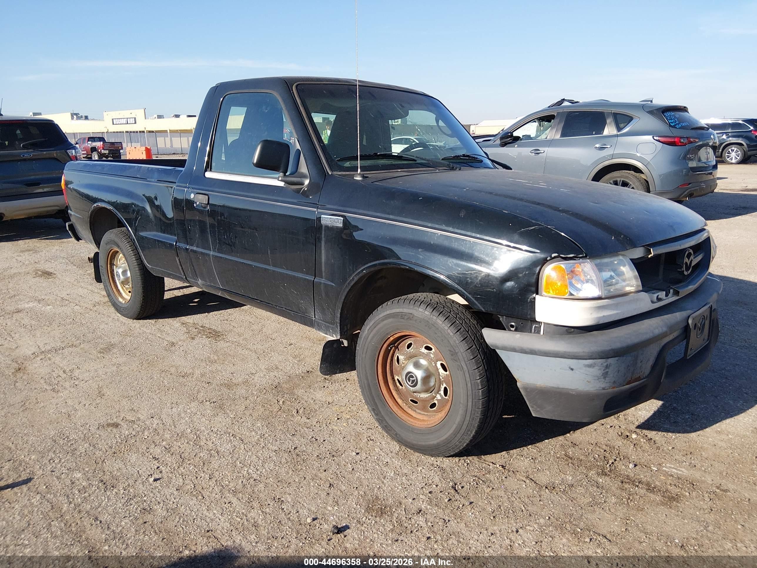 2004 Mazda B2300   Black vin: 4F4YR12DX4TM09746