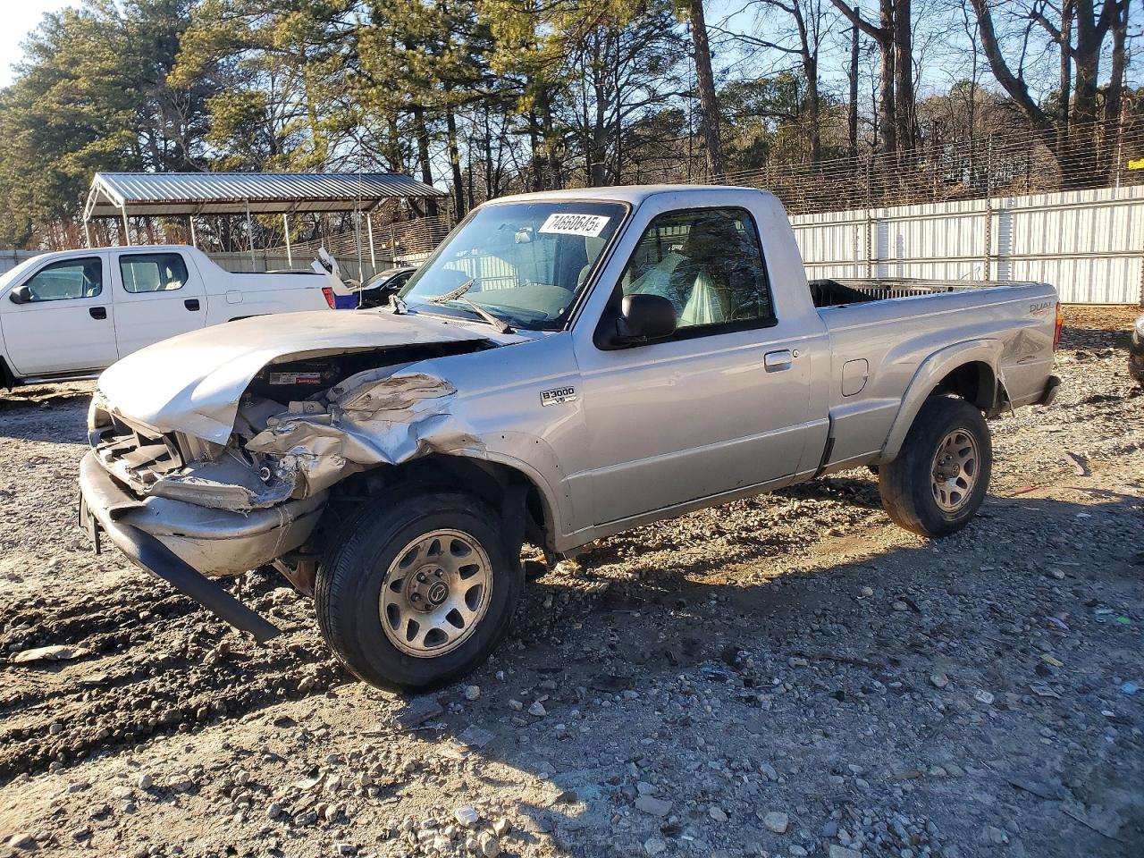 2004 Mazda B3000 Silver vin: 4F4YR12U44TM05126