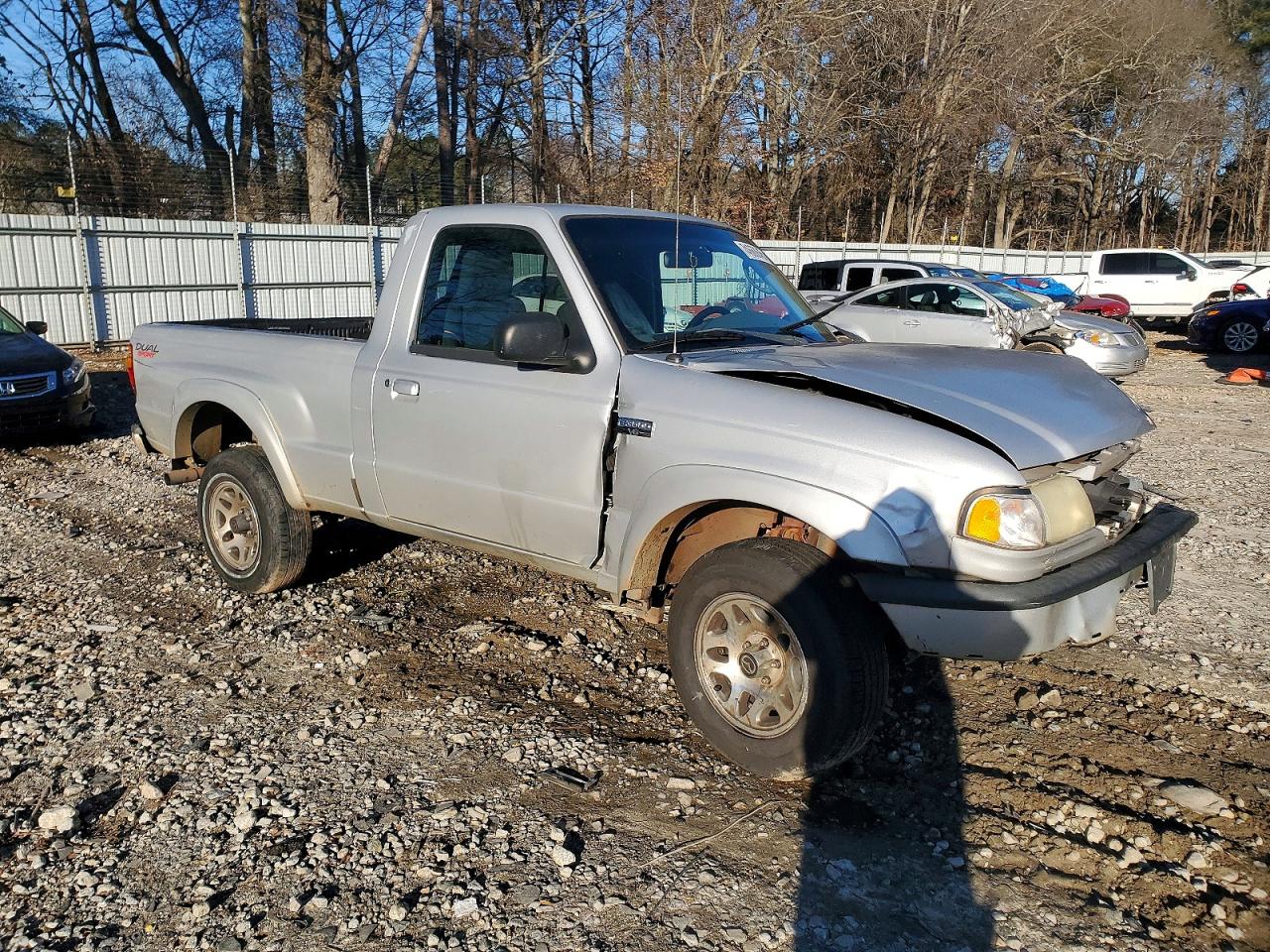 2004 Mazda B3000 Silver vin: 4F4YR12U44TM05126