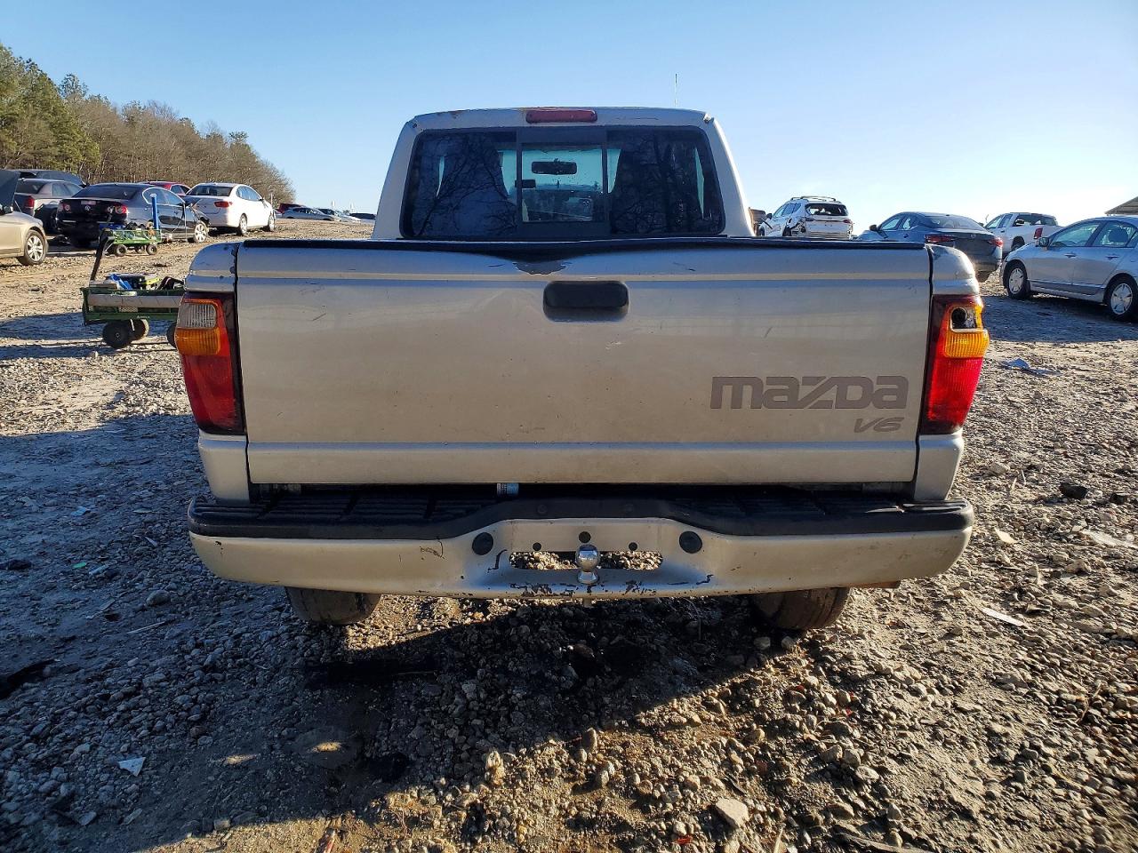 2004 Mazda B3000 Silver vin: 4F4YR12U44TM05126