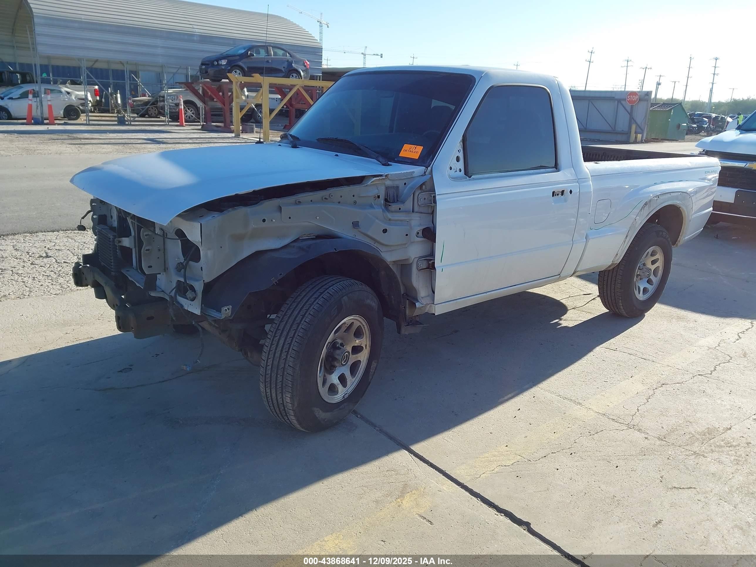 2006 Mazda B3000 Ds White vin: 4F4YR12U46PM00536