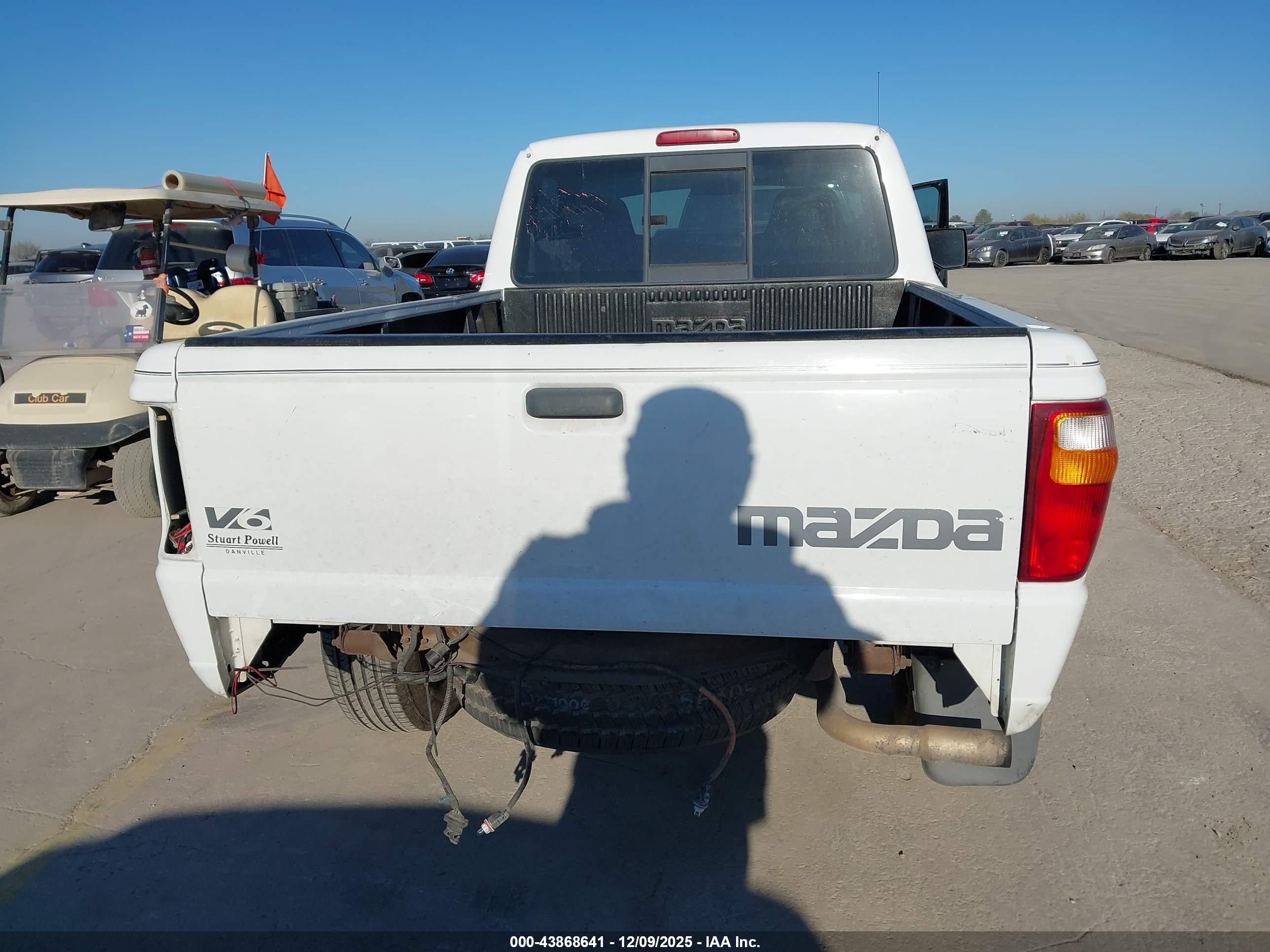 2006 Mazda B3000 Ds White vin: 4F4YR12U46PM00536