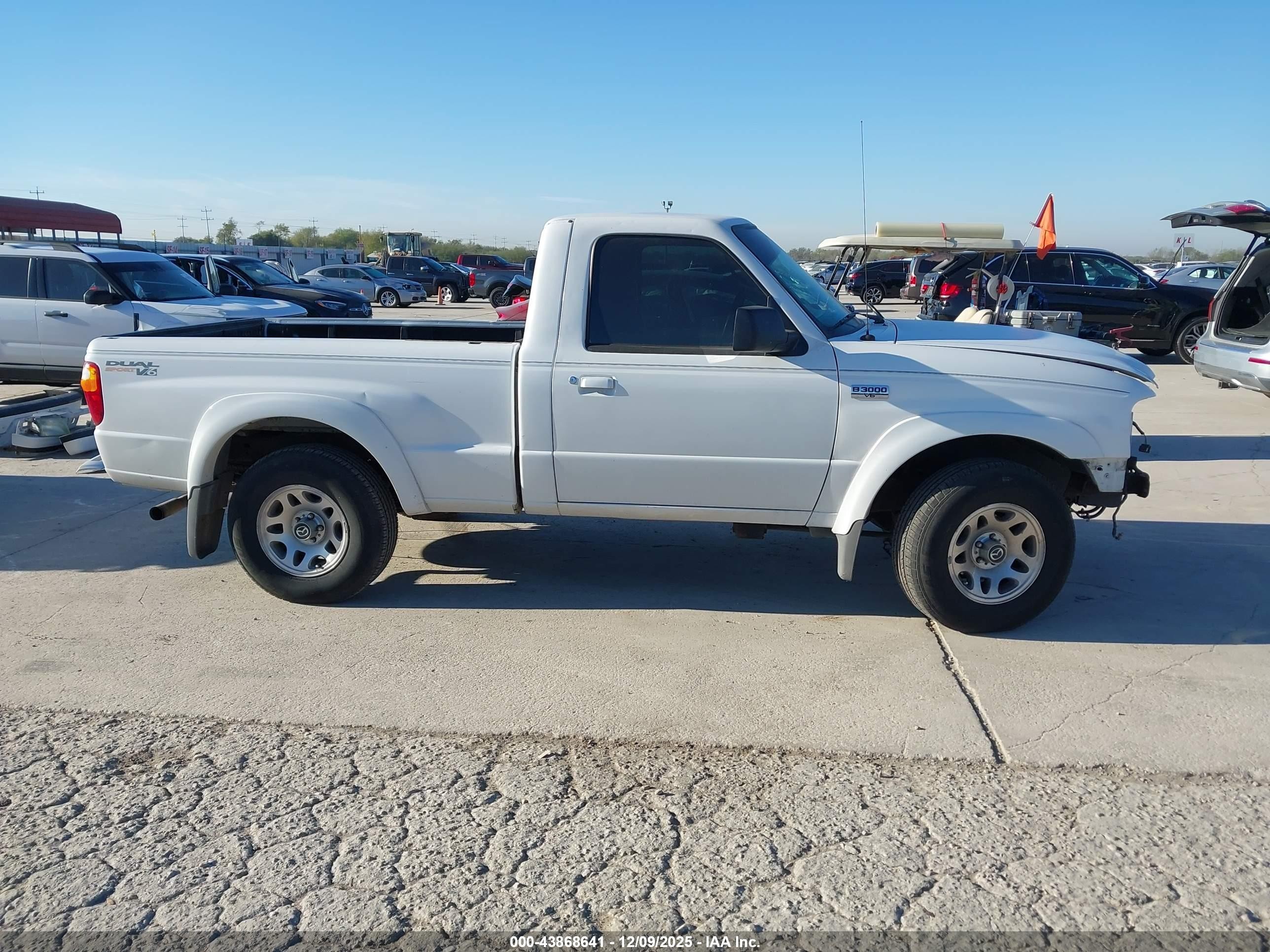 2006 Mazda B3000 Ds White vin: 4F4YR12U46PM00536