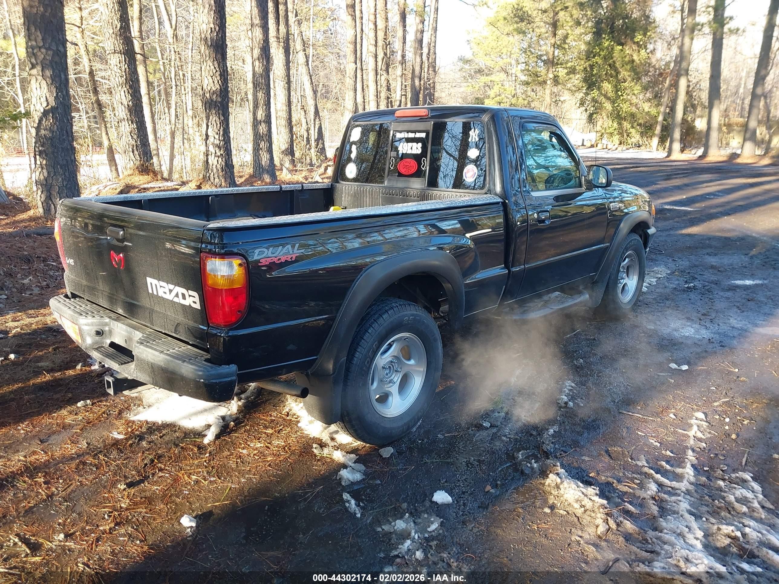 2004 Mazda B3000 Ds Черный vin: 4F4YR12U64TM01577