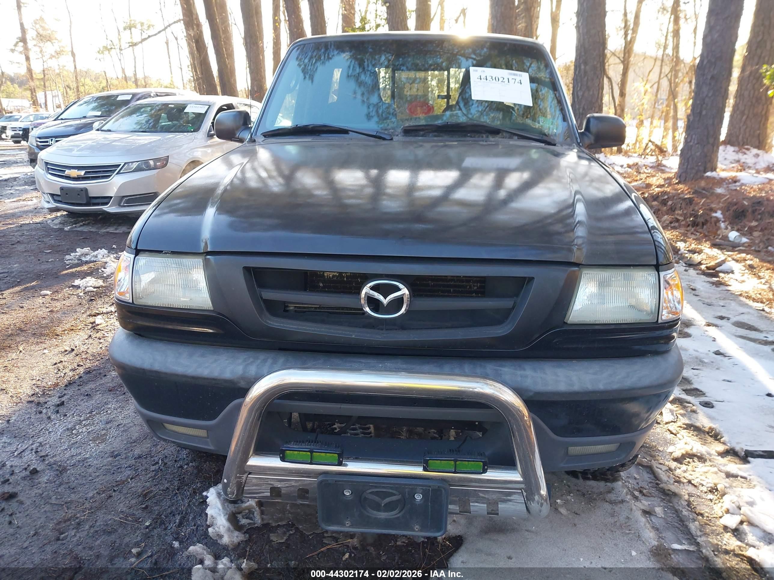 2004 Mazda B3000 Ds Черный vin: 4F4YR12U64TM01577