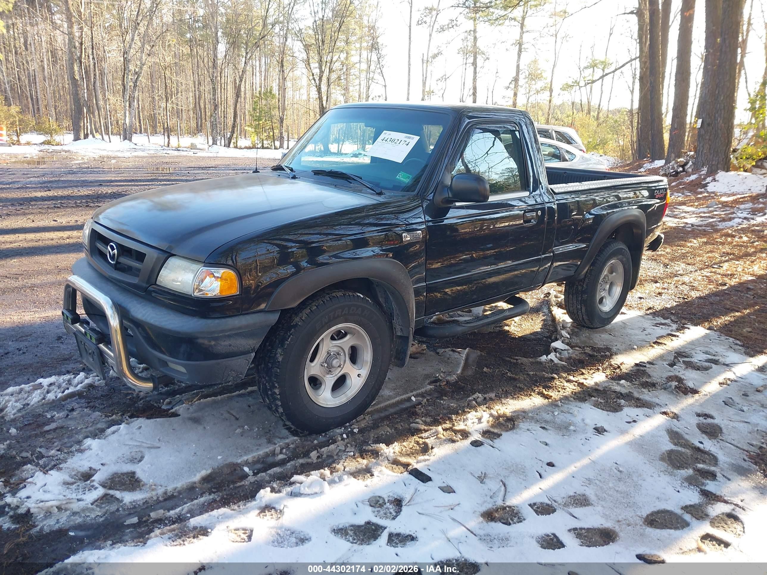 2004 Mazda B3000 Ds Черный vin: 4F4YR12U64TM01577