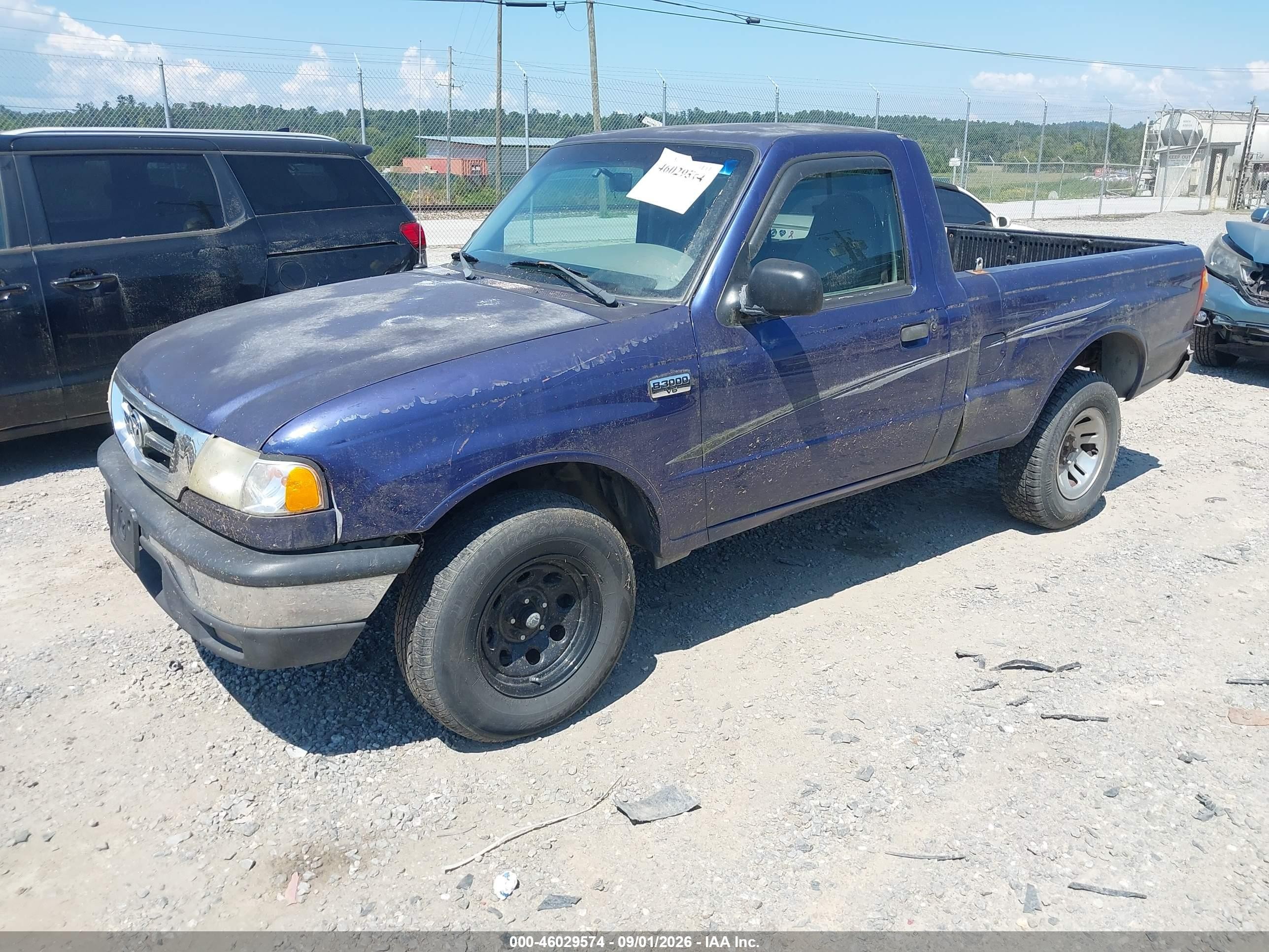 2001 Mazda B3000 Ds/se Purple vin: 4F4YR12U91TM12987
