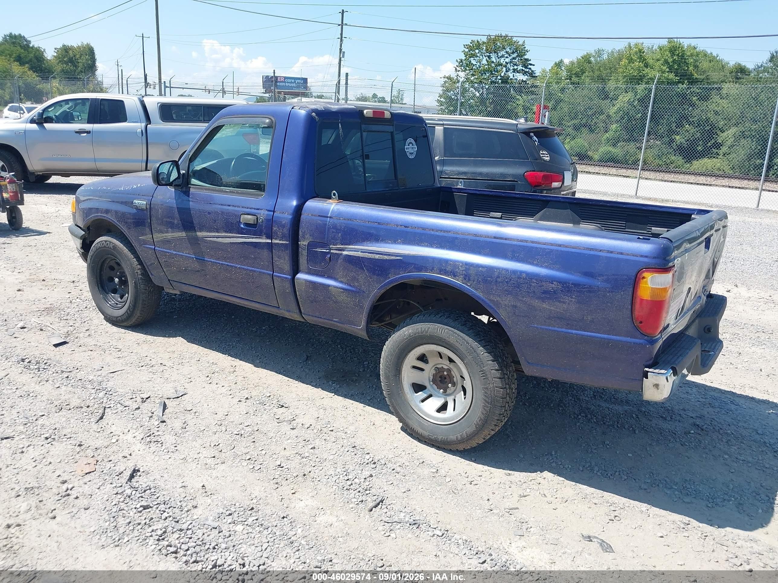 2001 Mazda B3000 Ds/se Purple vin: 4F4YR12U91TM12987