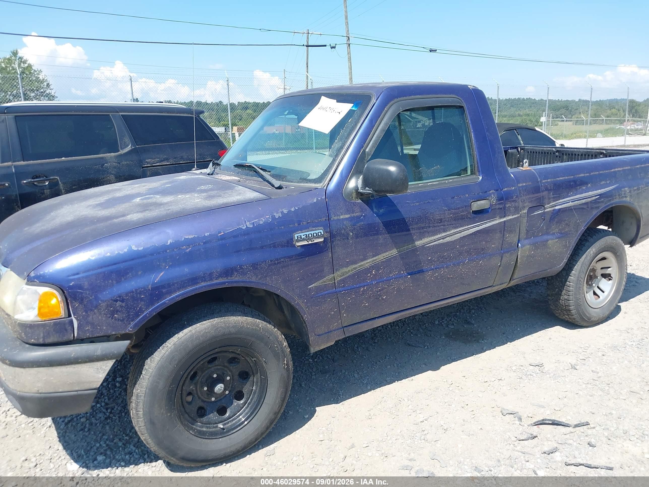 2001 Mazda B3000 Ds/se Purple vin: 4F4YR12U91TM12987