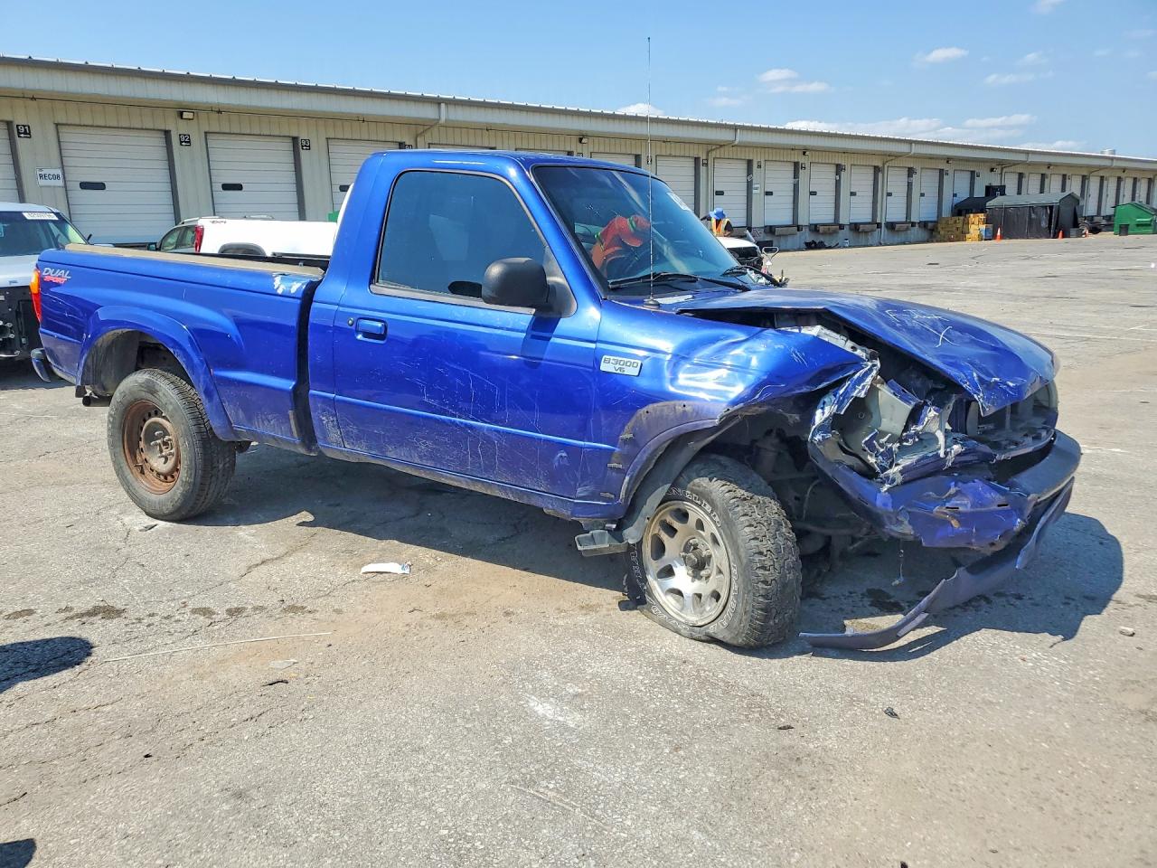 2003 Mazda B3000 Blue vin: 4F4YR12U93TM09462