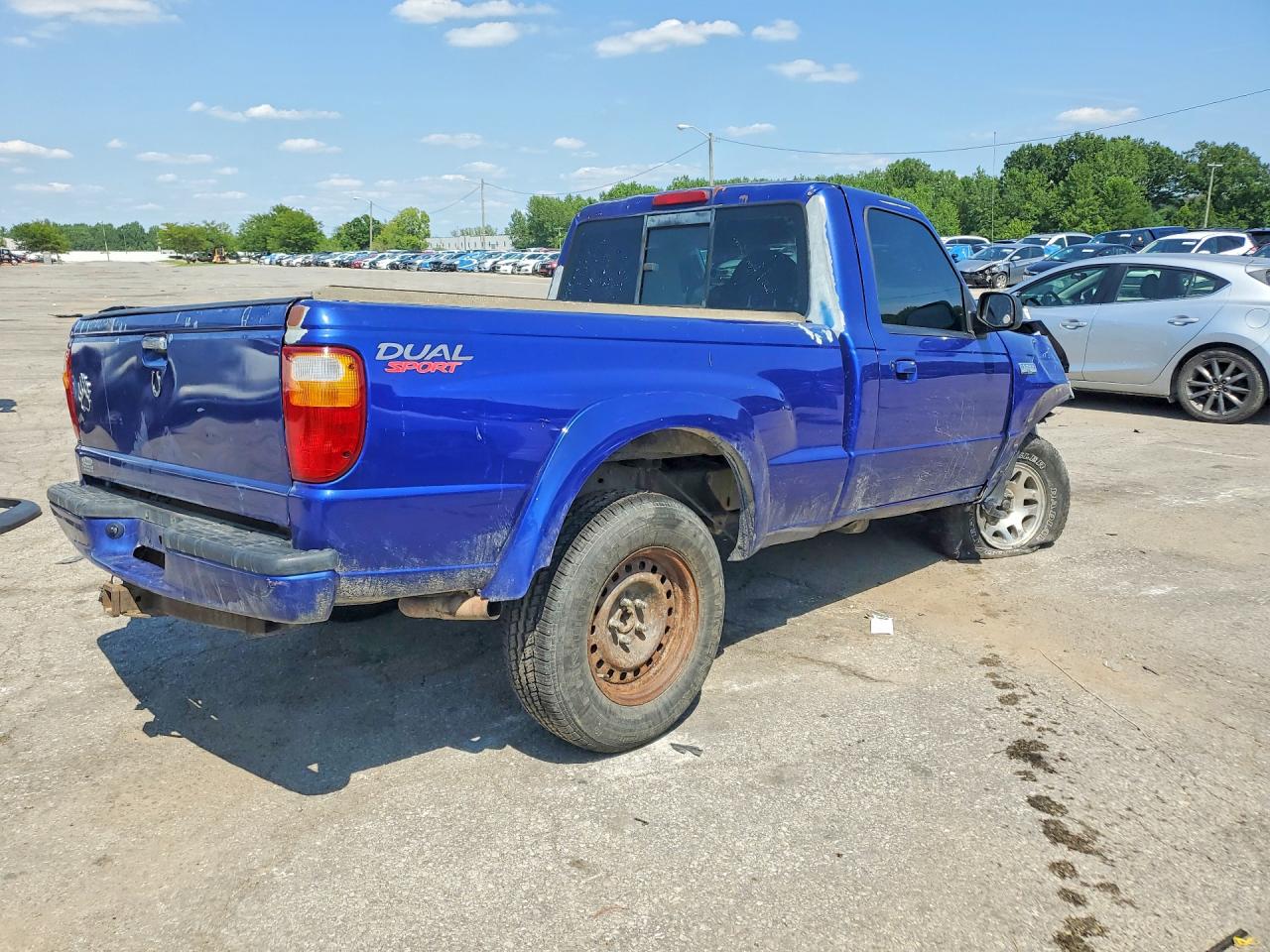 2003 Mazda B3000 Blue vin: 4F4YR12U93TM09462
