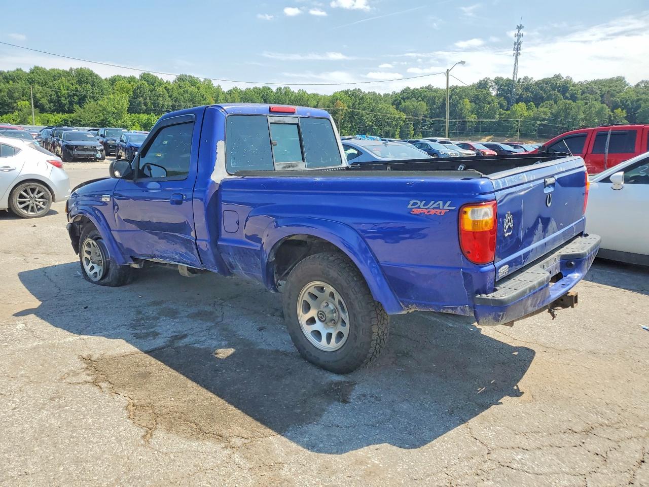2003 Mazda B3000 Blue vin: 4F4YR12U93TM09462