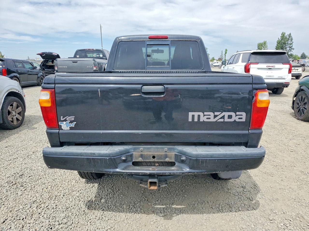 2004 Mazda B3000 Black vin: 4F4YR12U94TM07664