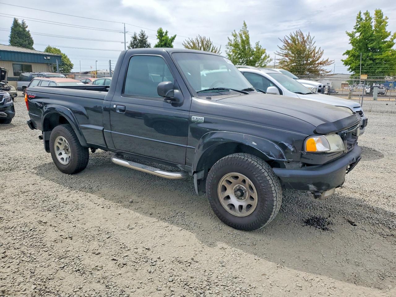 2004 Mazda B3000 Black vin: 4F4YR12U94TM07664