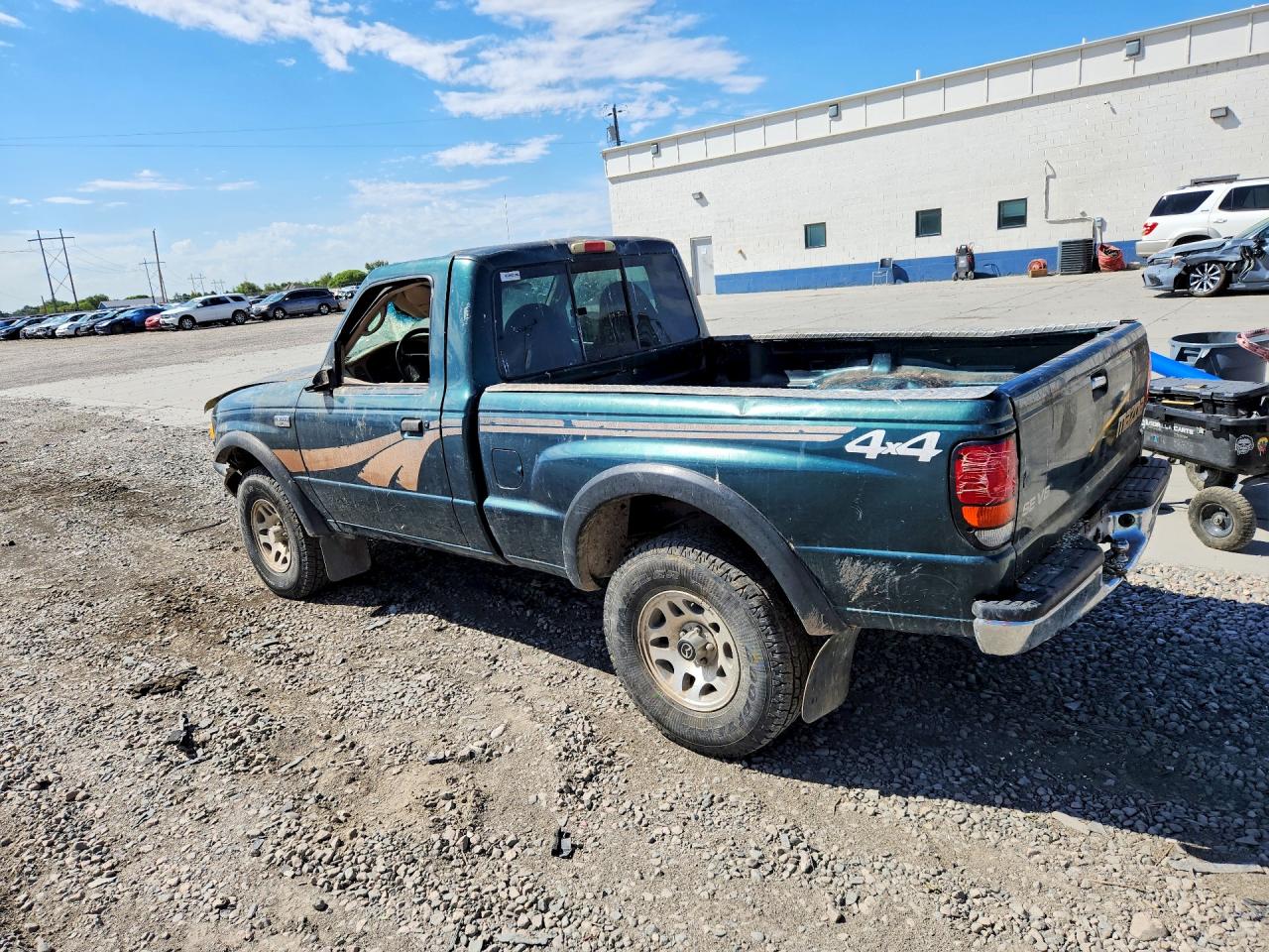 1998 Mazda B3000 Green vin: 4F4YR13U0WTM10714