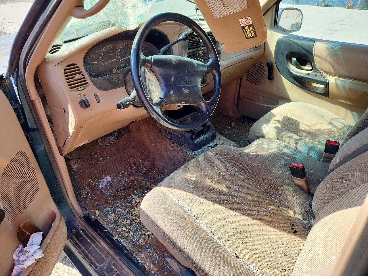 1998 Mazda B3000 Green vin: 4F4YR13U0WTM10714