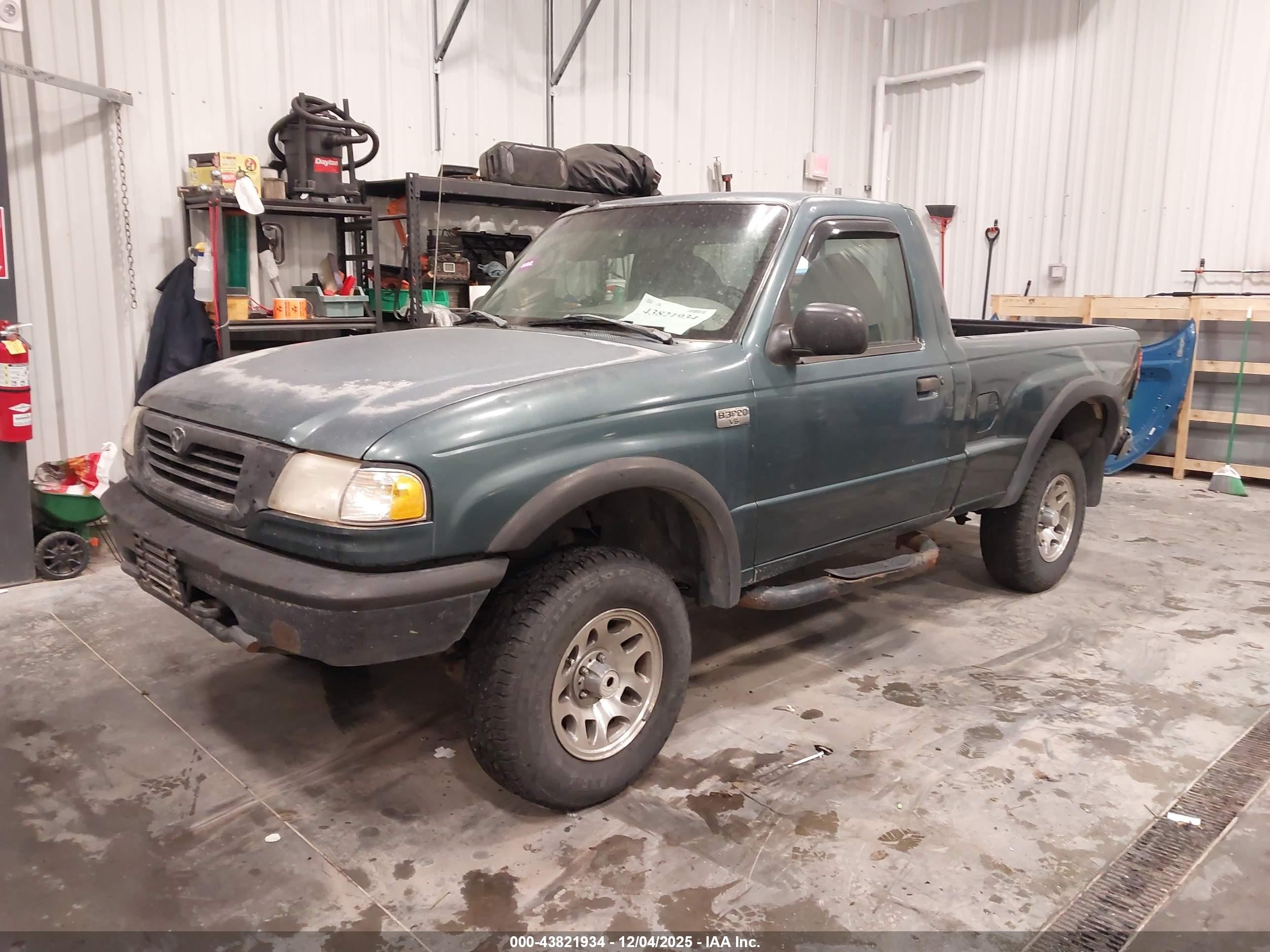 1999 Mazda B3000 Se Green vin: 4F4YR13VXXTM03506