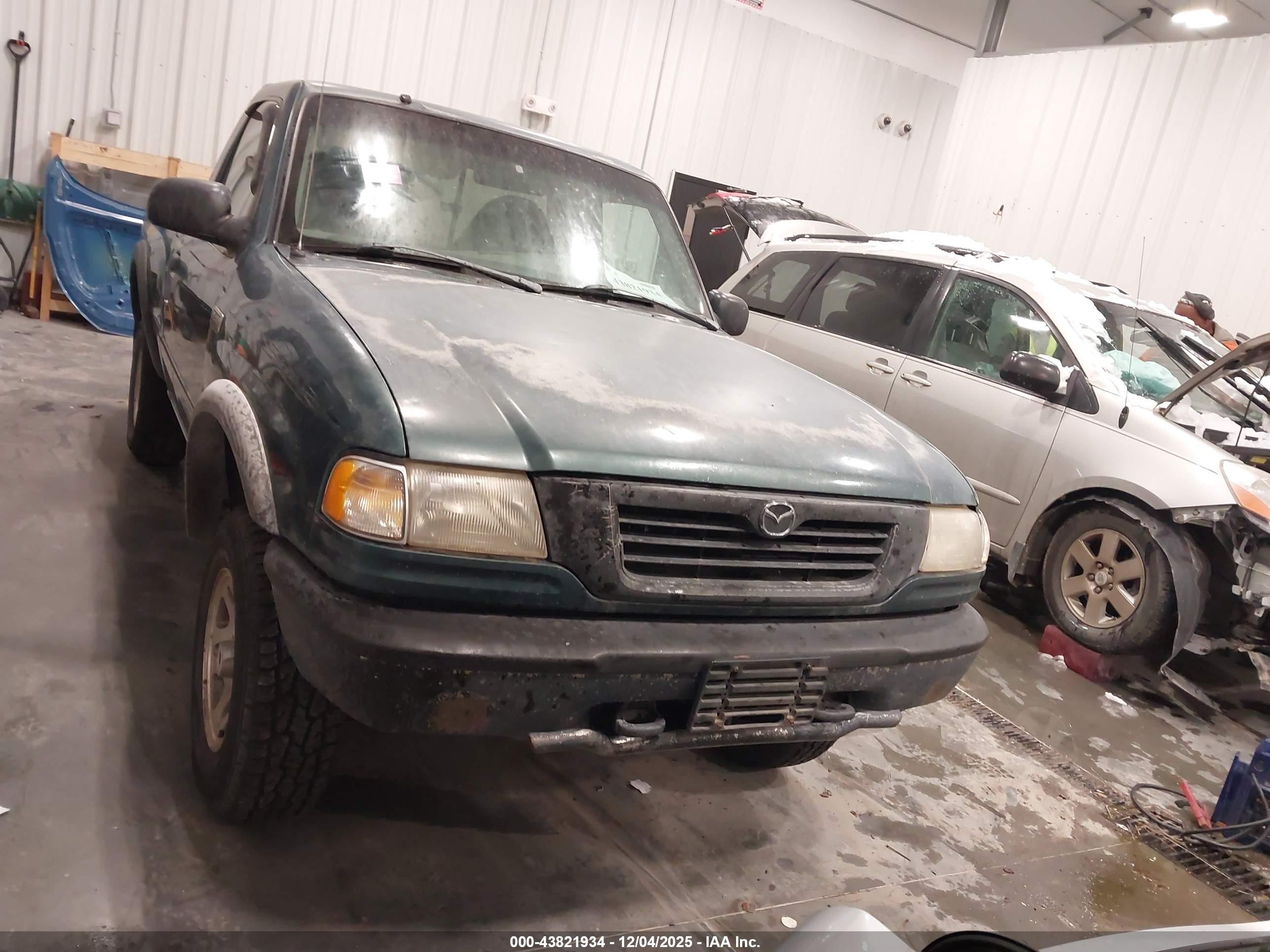 1999 Mazda B3000 Se Green vin: 4F4YR13VXXTM03506