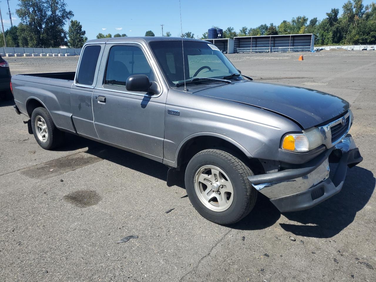 1999 Mazda B2500 Cab Plus Gray vin: 4F4YR16C5XTM11412