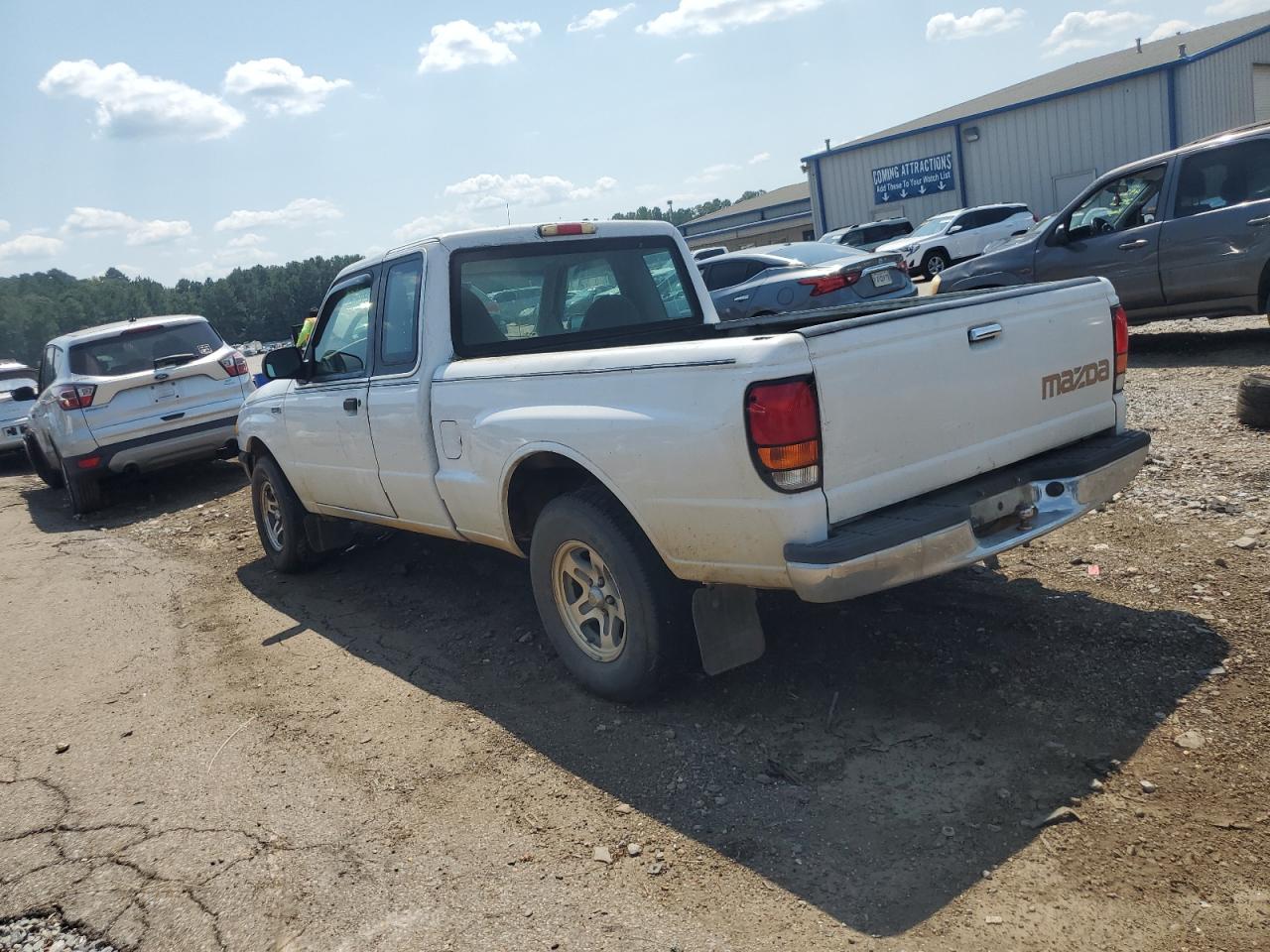 1999 Mazda B2500 Cab Plus White vin: 4F4YR16CXXTM19179