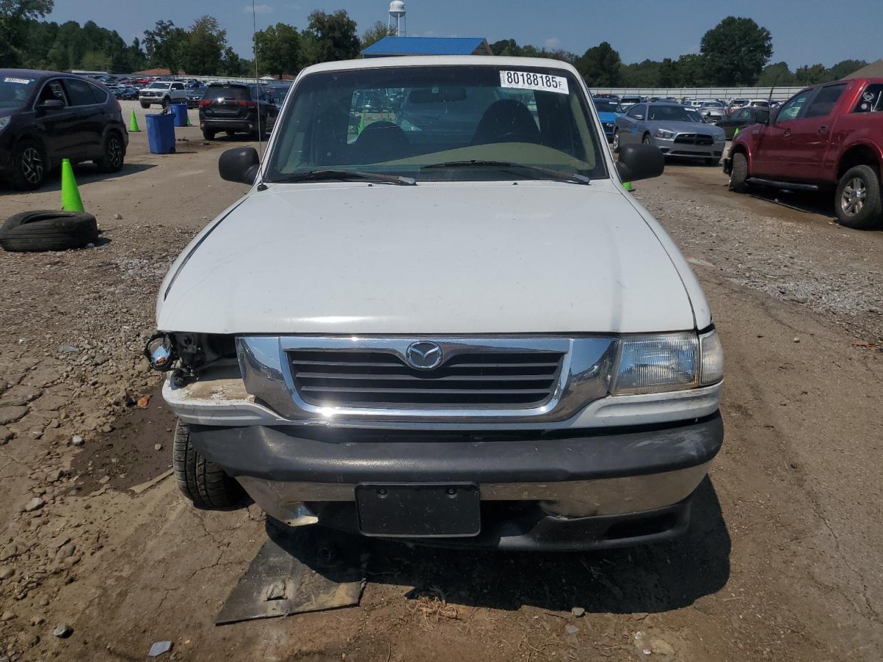 1999 Mazda B2500 Cab Plus White vin: 4F4YR16CXXTM19179