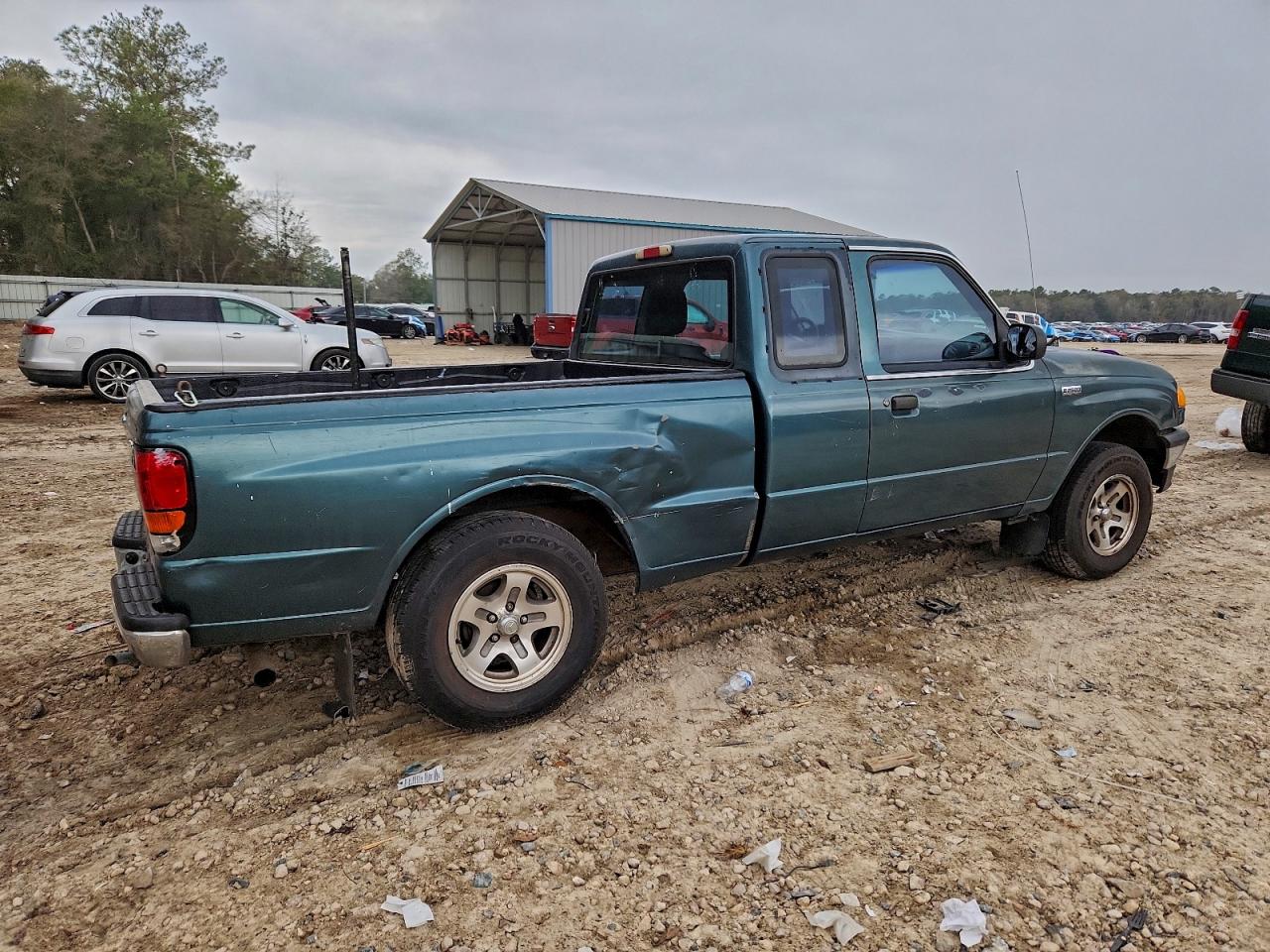 1999 Mazda B2500 Cab Plus Green vin: 4F4YR16CXXTM27038