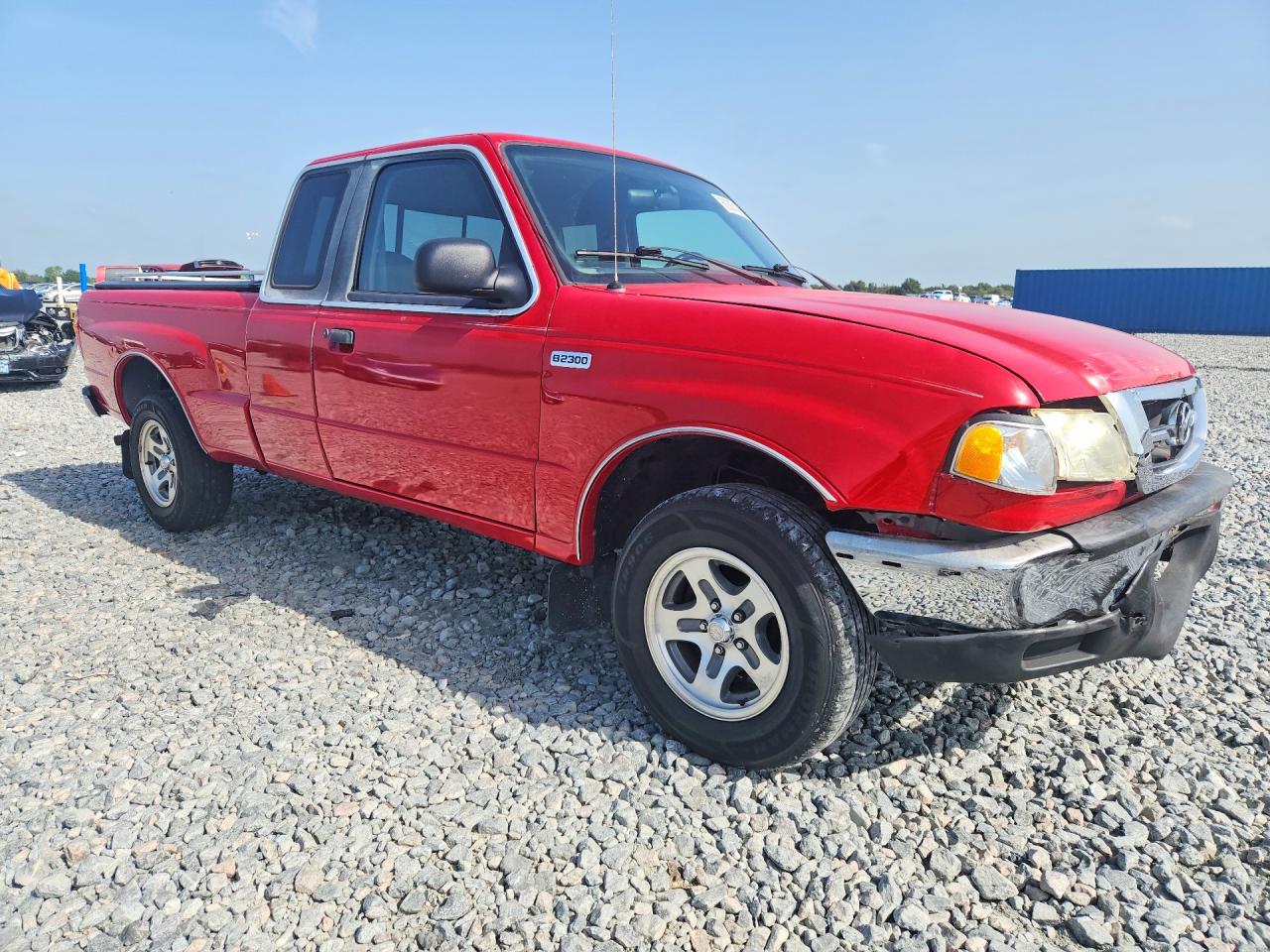 2002 Mazda B2300 Cab Plus Red vin: 4F4YR16D02TM26563