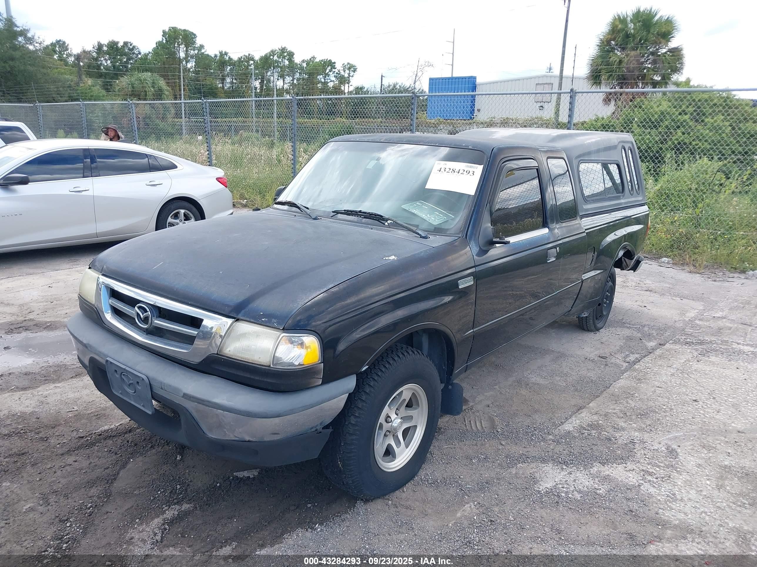 2004 Mazda B2300 Se Black vin: 4F4YR16D04TM08521