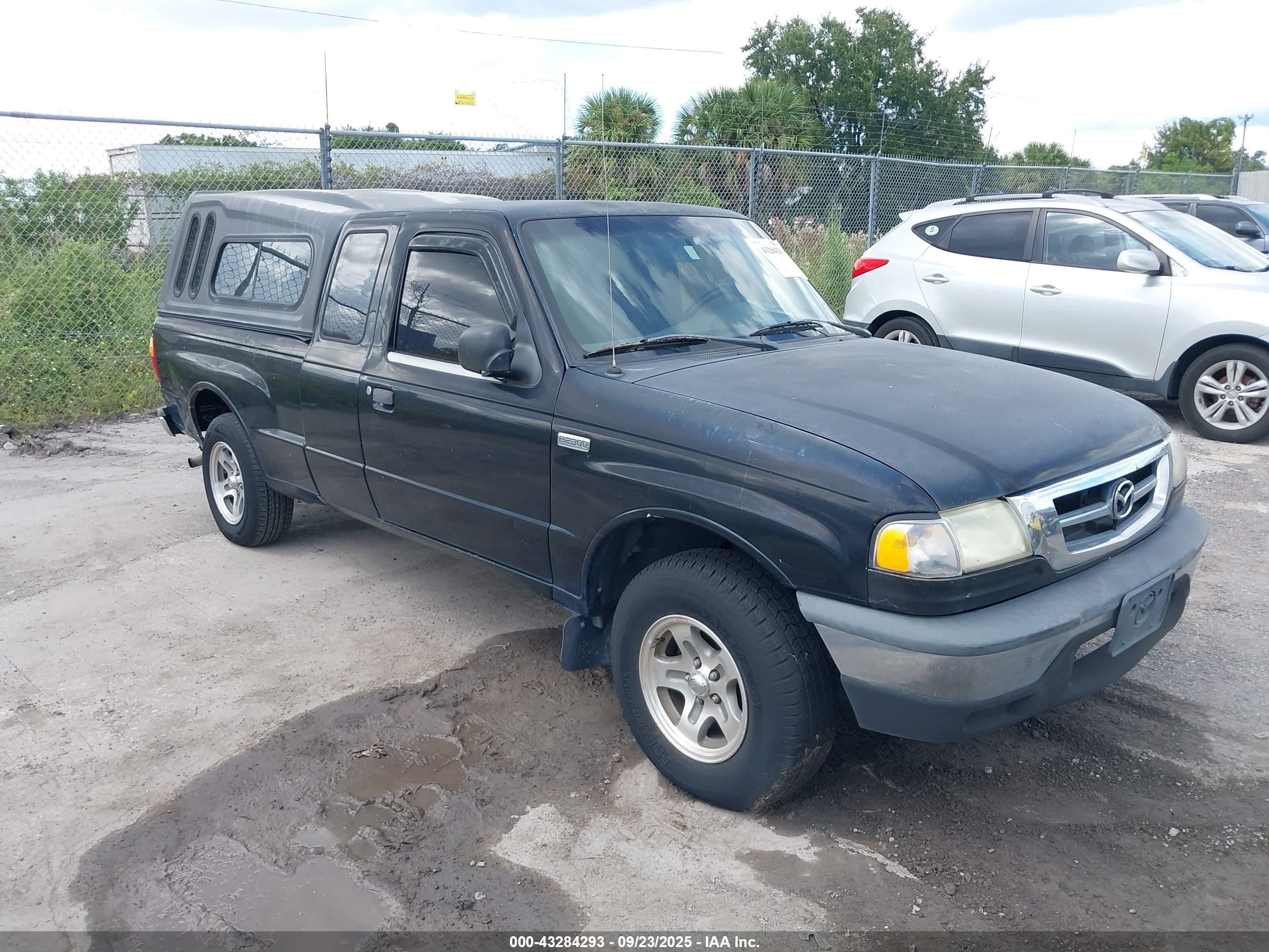 2004 Mazda B2300 Se Black vin: 4F4YR16D04TM08521