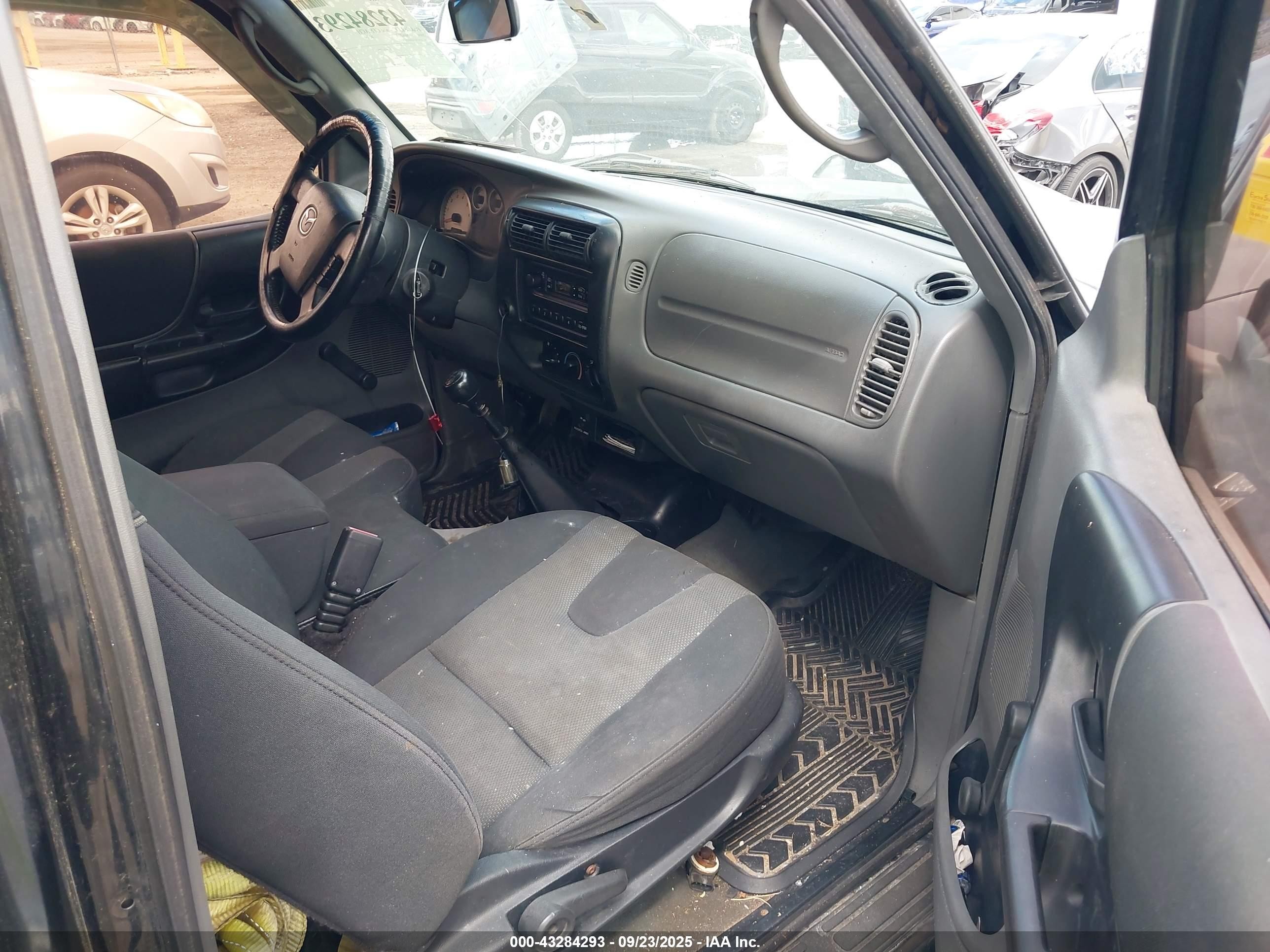 2004 Mazda B2300 Se Black vin: 4F4YR16D04TM08521