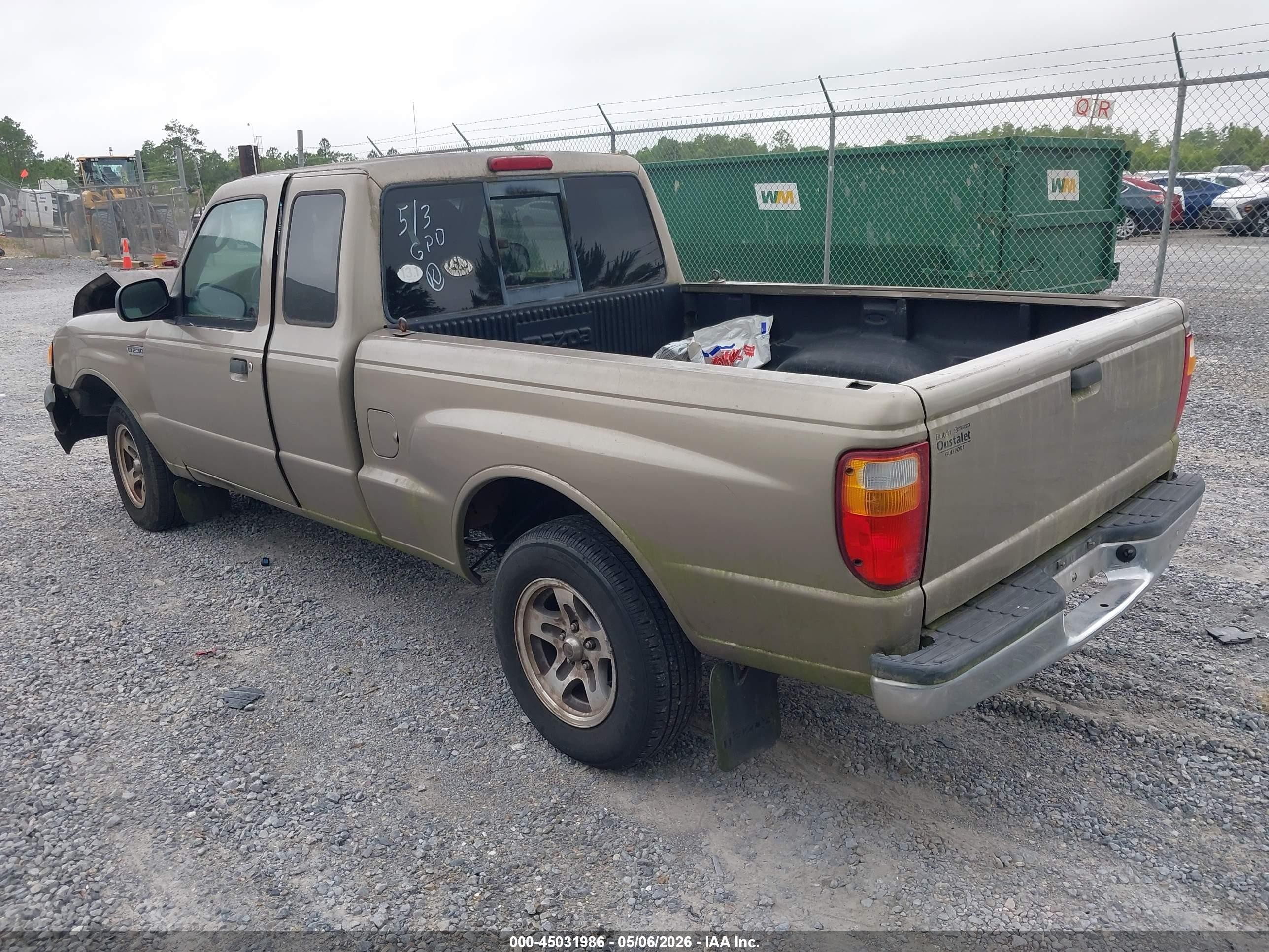 2004 Mazda B2300 Se Brown vin: 4F4YR16D14TM00914