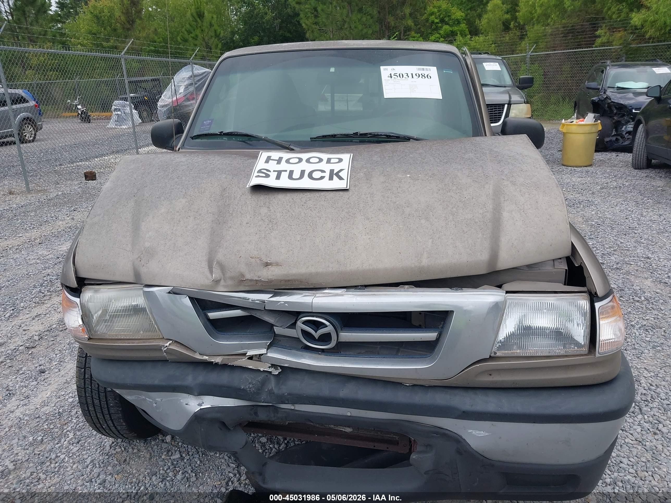 2004 Mazda B2300 Se Brown vin: 4F4YR16D14TM00914