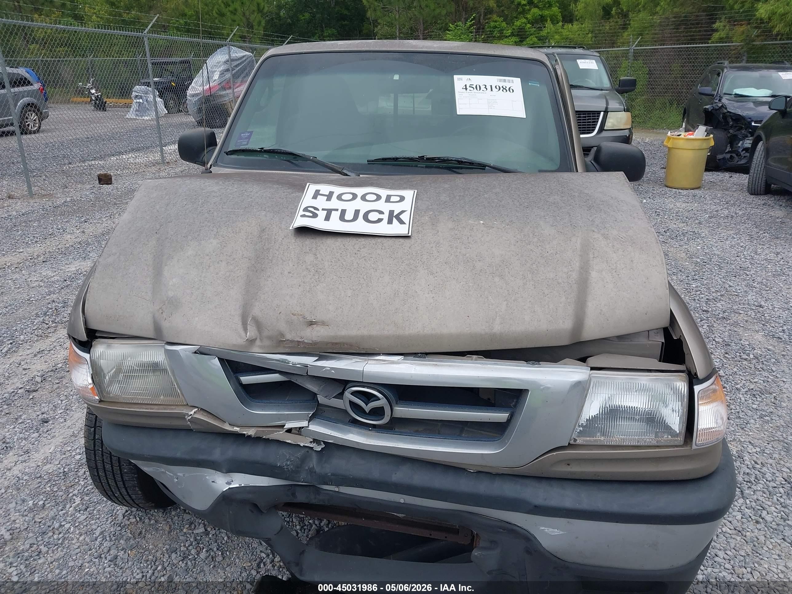 2004 Mazda B2300 Se Brown vin: 4F4YR16D14TM00914