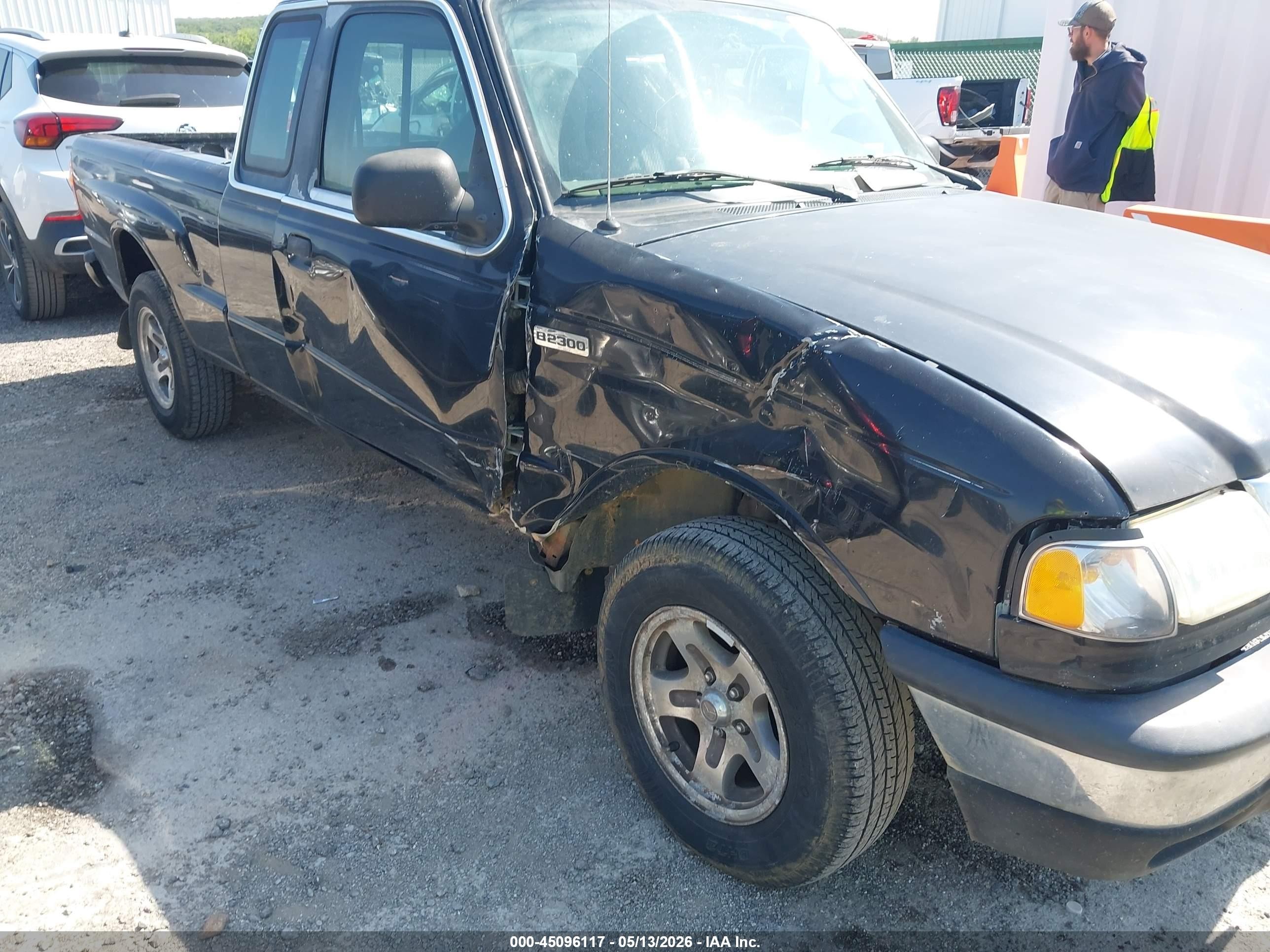 2003 Mazda B2300 Se Black vin: 4F4YR16D53TM10652