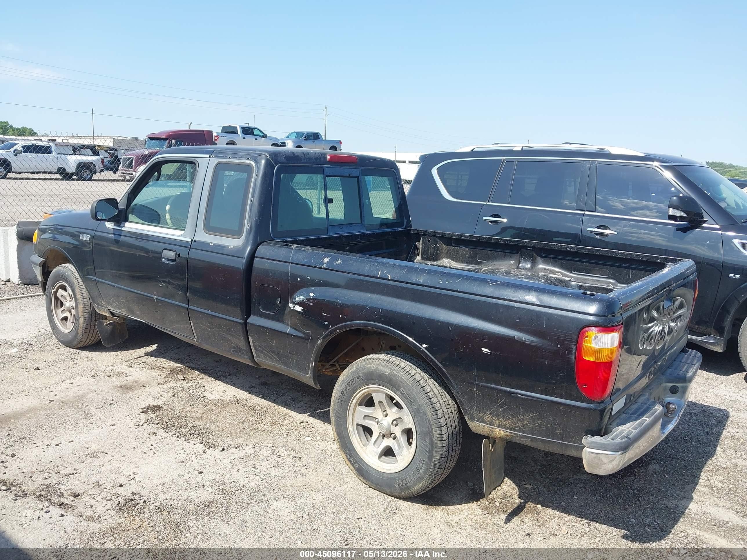 2003 Mazda B2300 Se Black vin: 4F4YR16D53TM10652