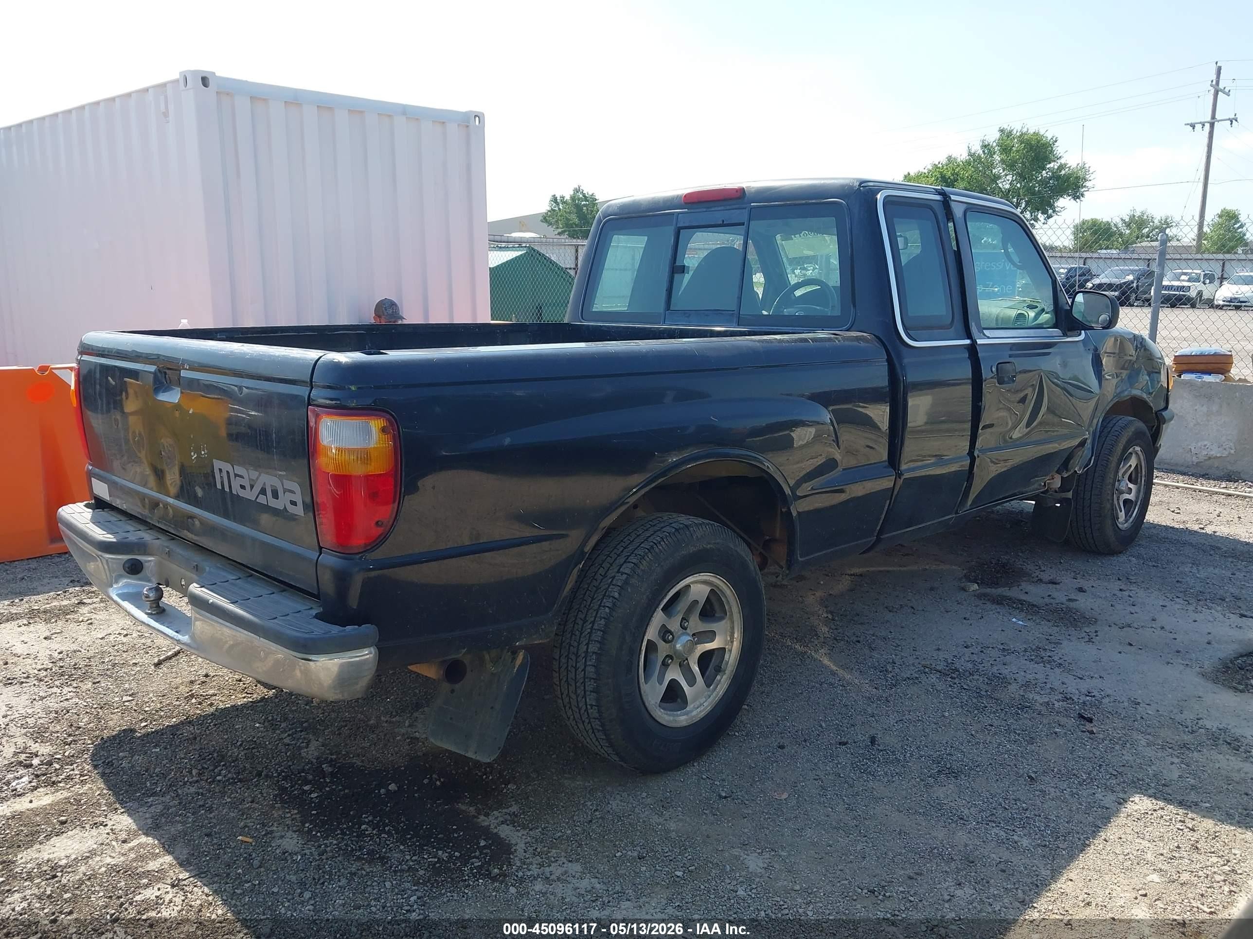 2003 Mazda B2300 Se Black vin: 4F4YR16D53TM10652