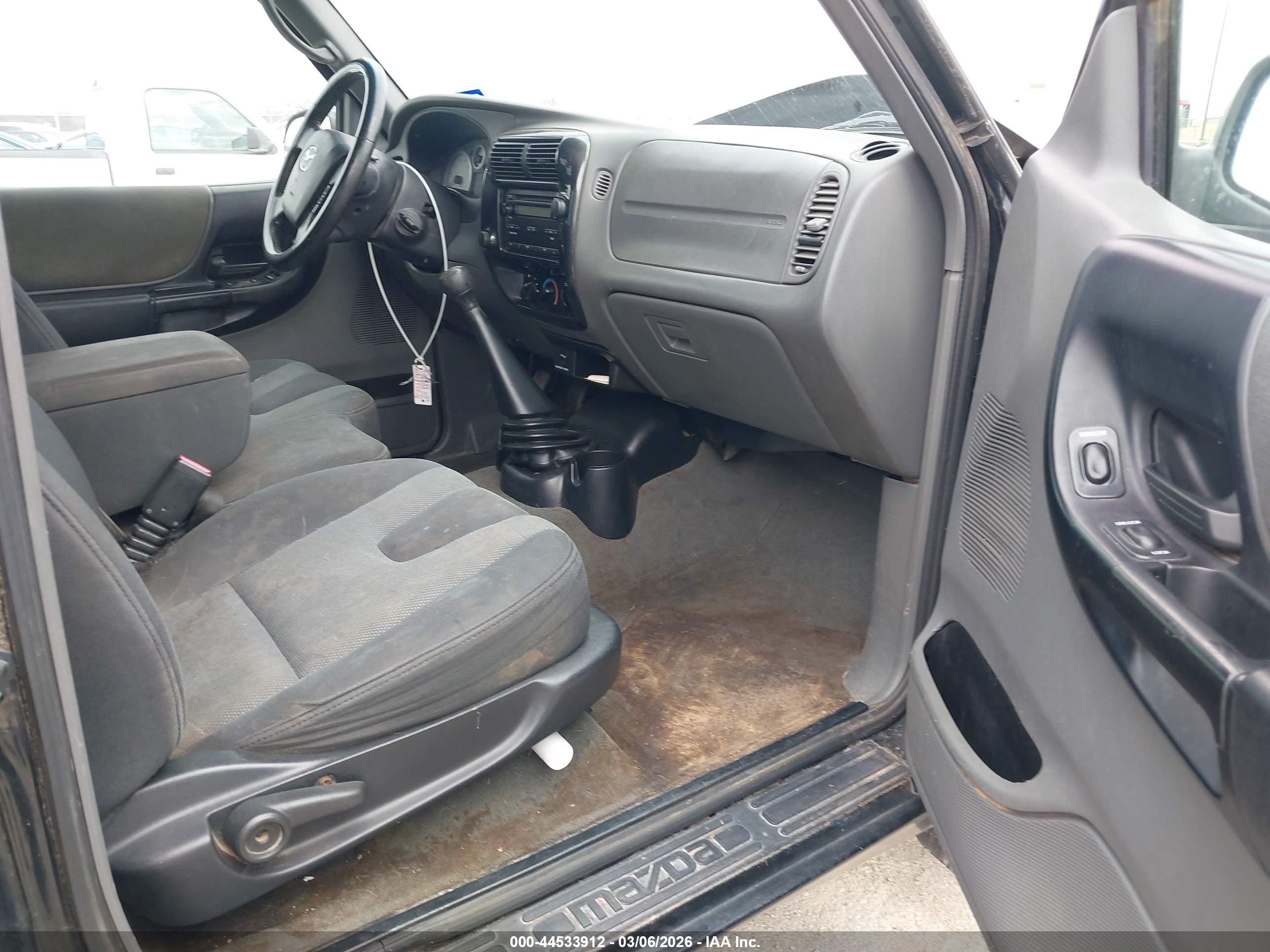 2004 Mazda B2300 Se Black vin: 4F4YR16D94TM11790